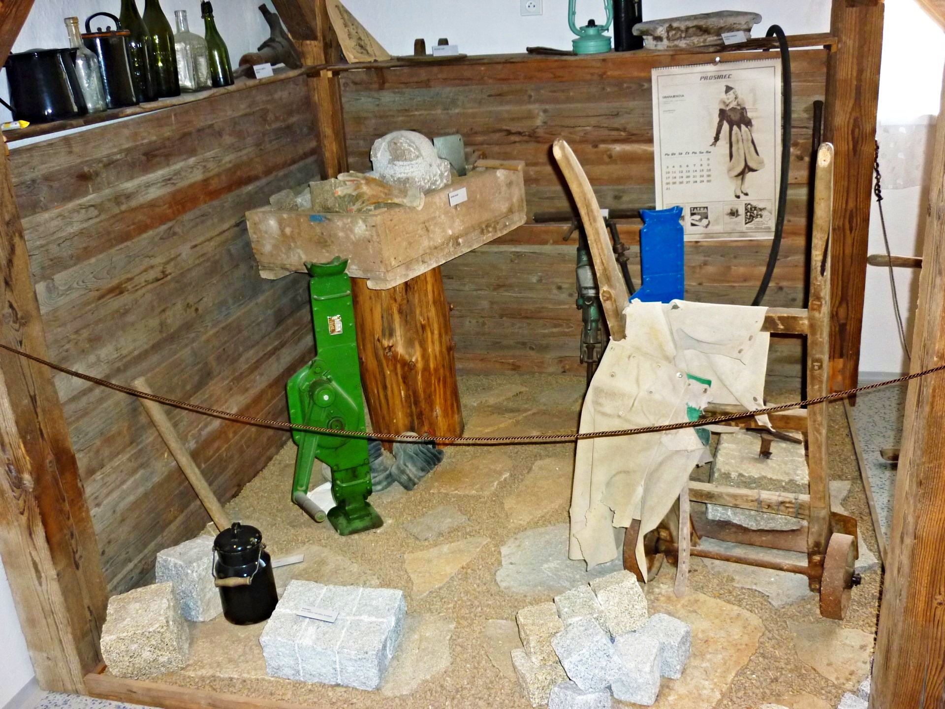 Expozice kamenictví v Mrákotíně foto 3