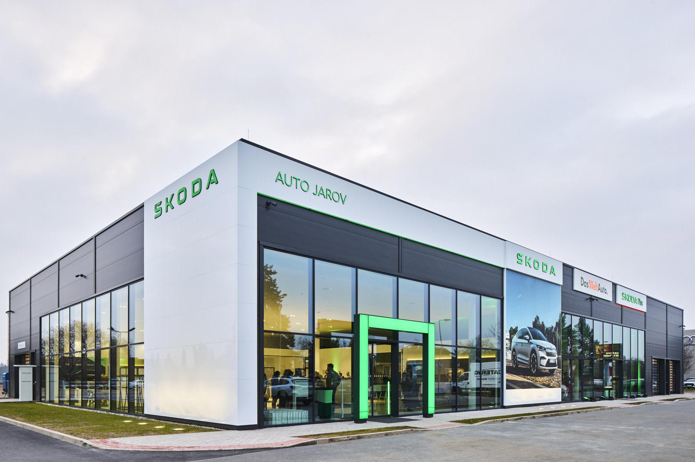 Digitální showroom Škoda v Kunraticích