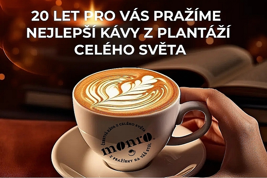 Pražírna kávy 20let na trhu