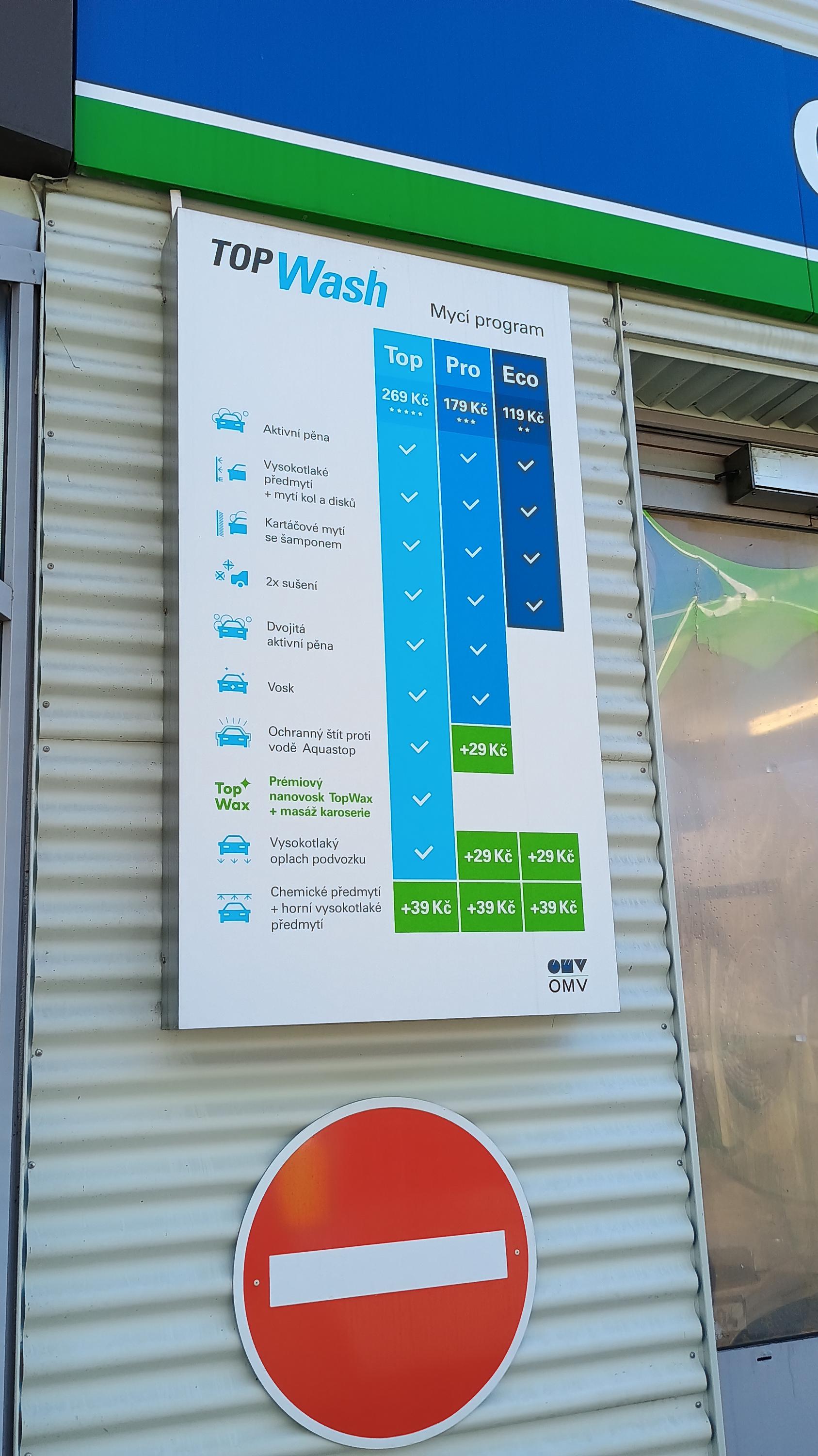 OMV TOP Wash - mycí linka foto 4