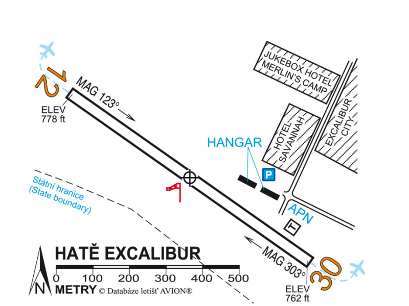 Letiště Hatě Excalibur