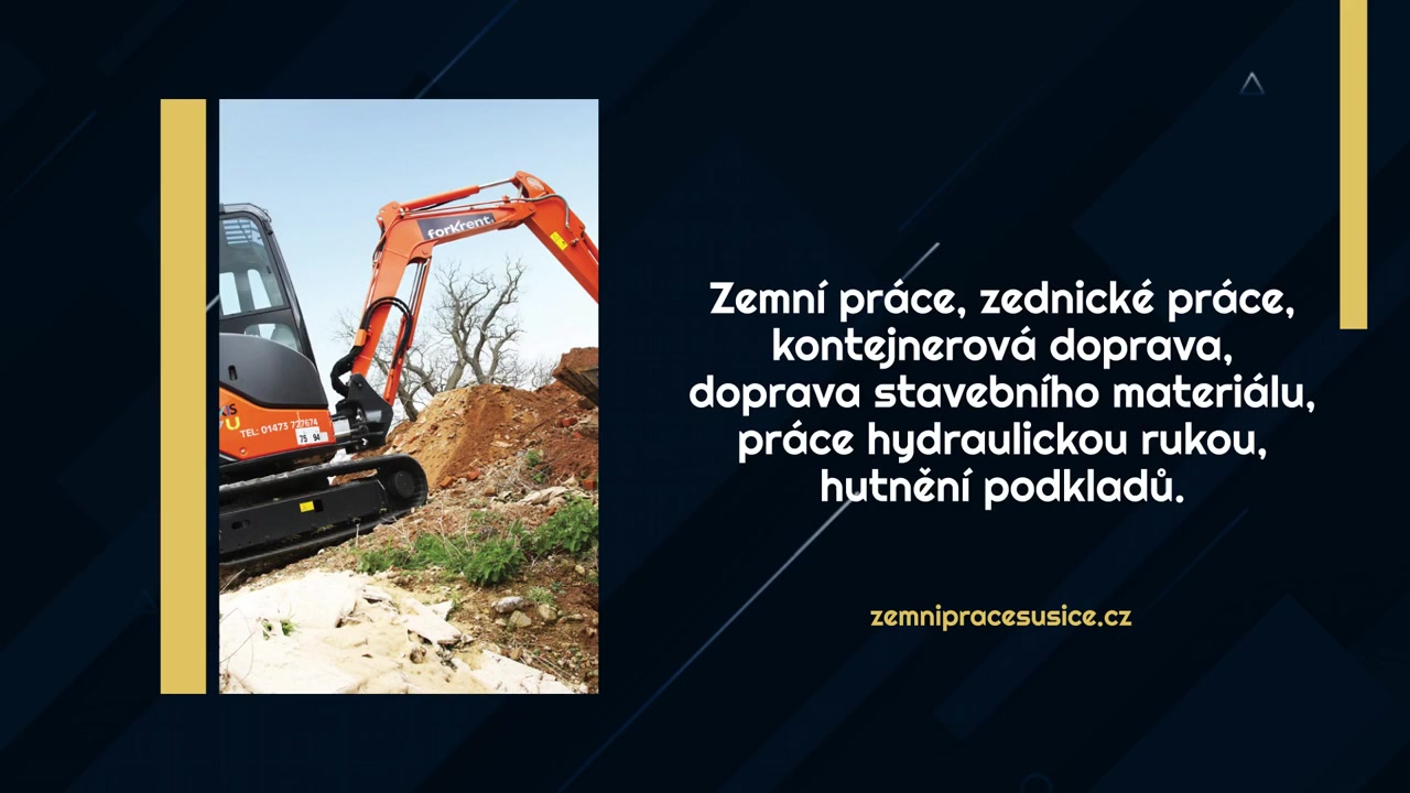 Zemní práce Tříska foto 2 (náhled videa)