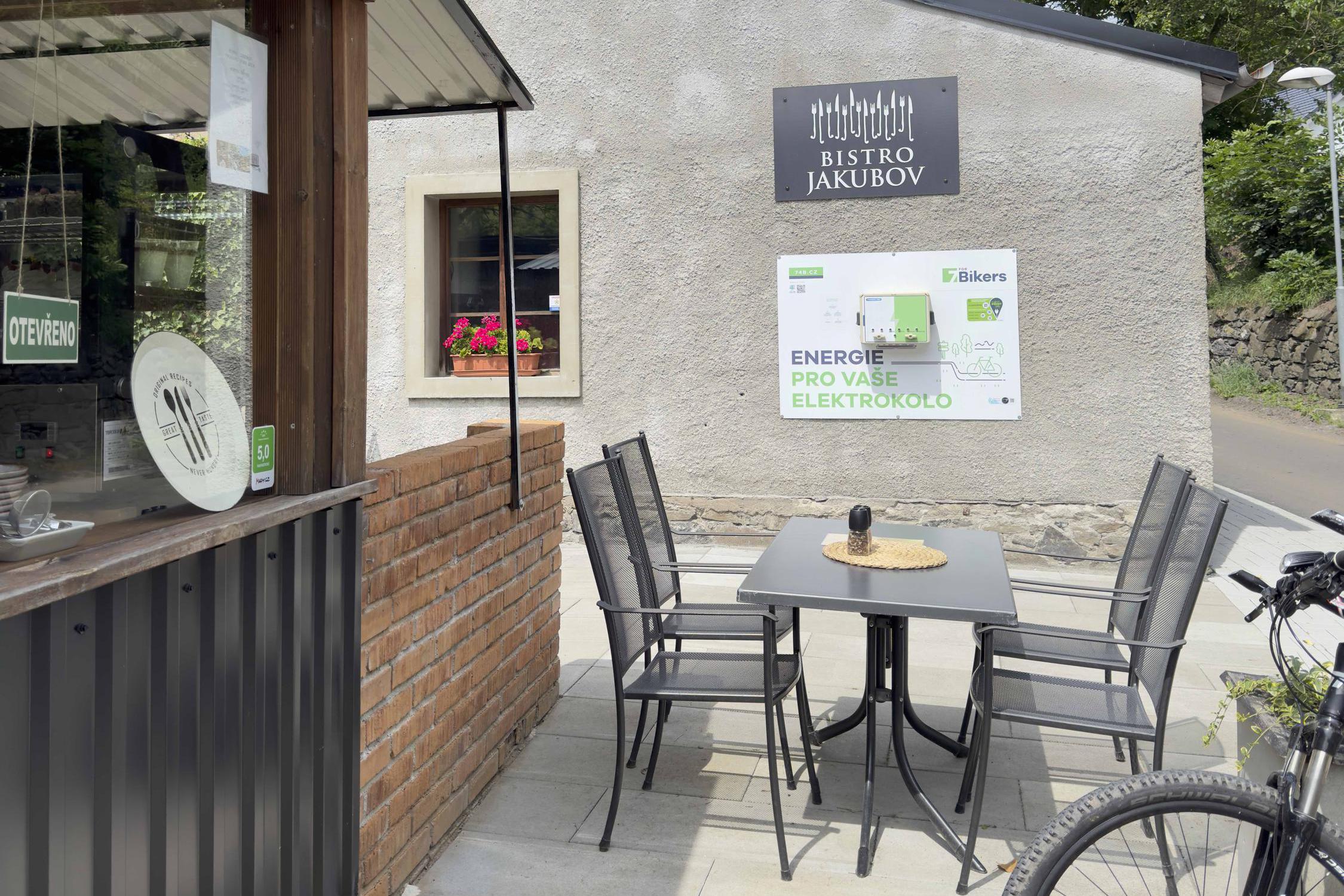 Nabíjecí stanice Bistro Jakubov
