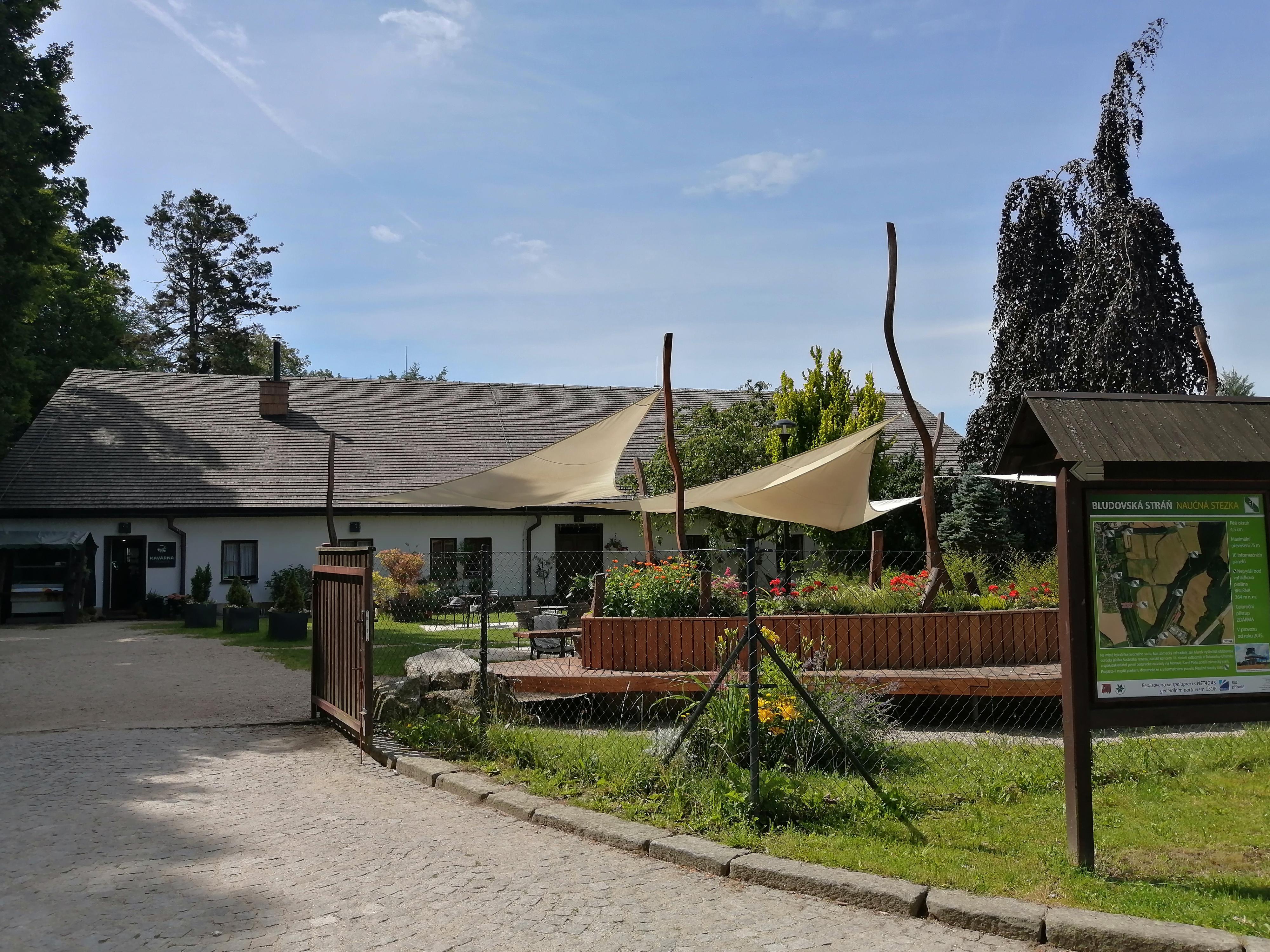 Kavárna v Oranžerii