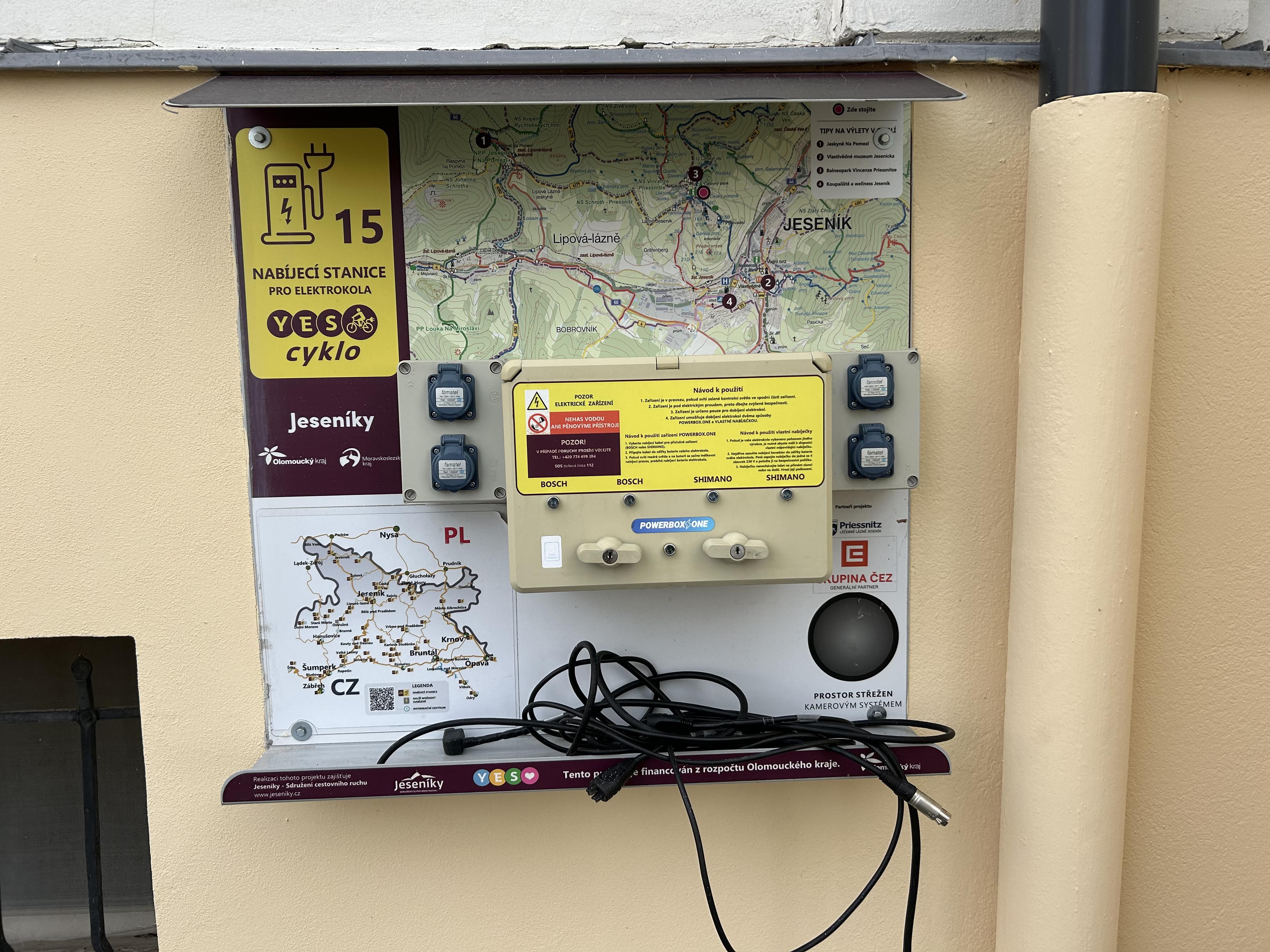 Nabíjecí stanice Priessnitzovy léčebné lázně foto 5