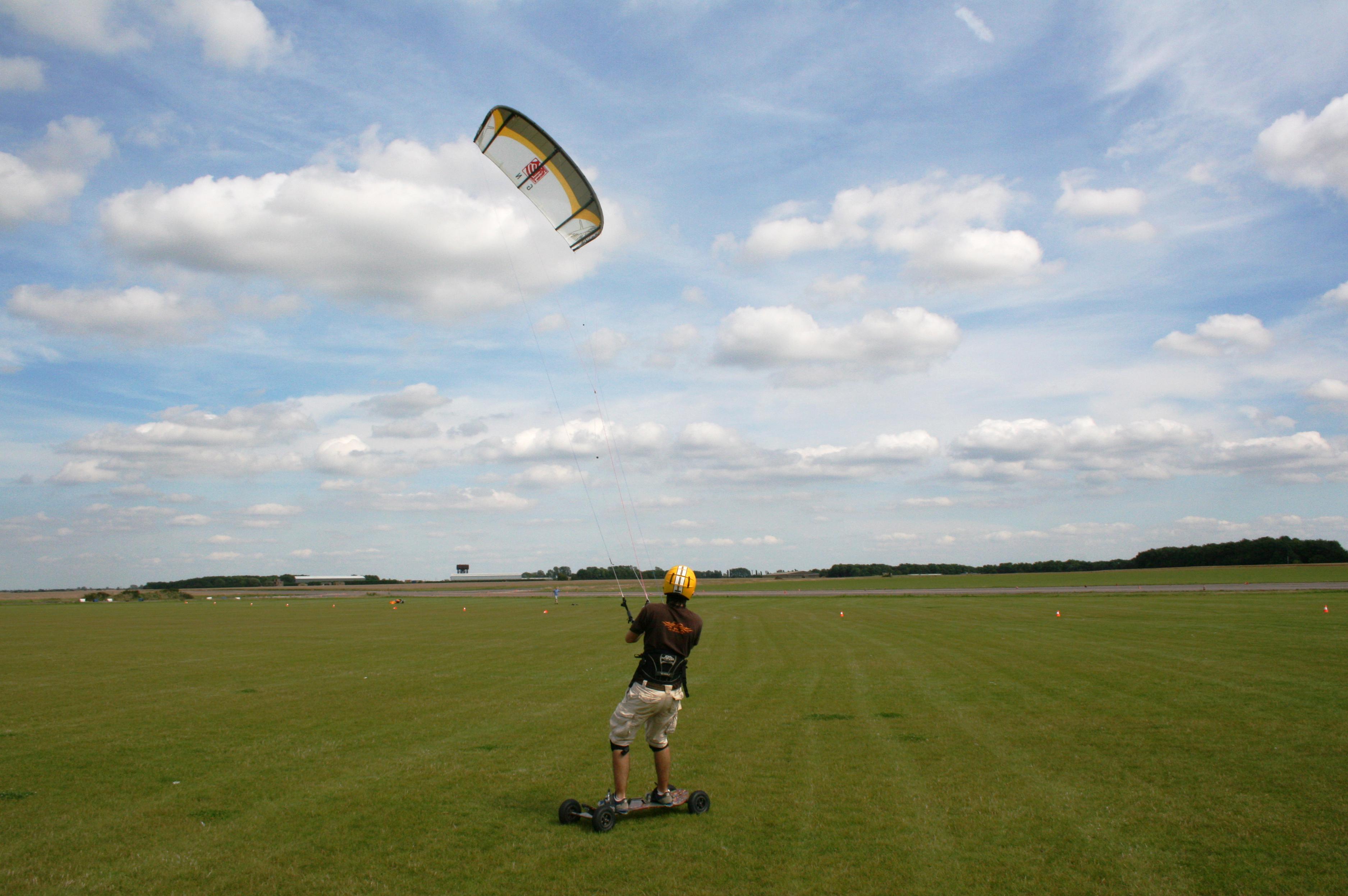 Snowkiting kurzy - kite škola