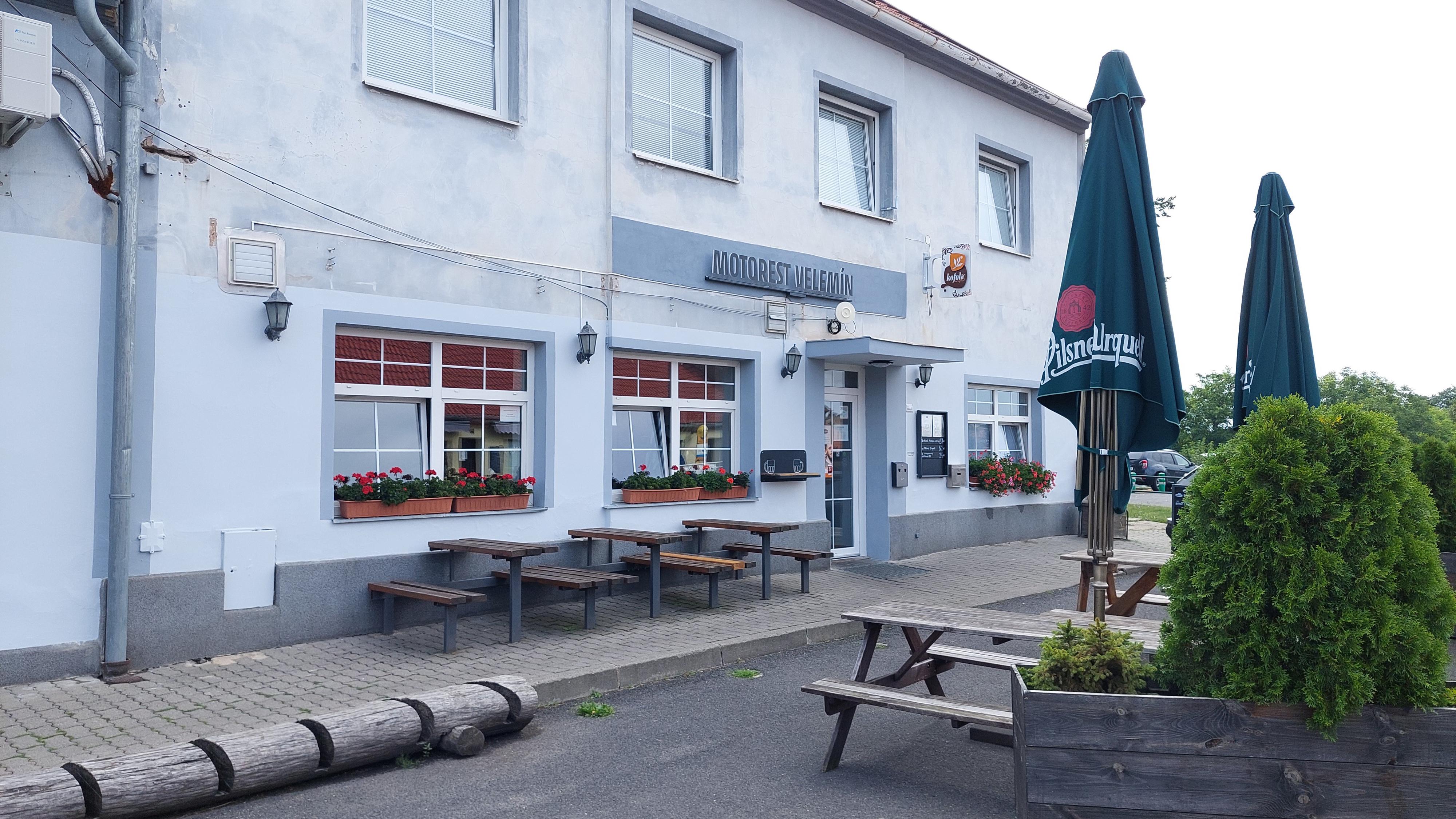 Motorest Velemín - ubytování