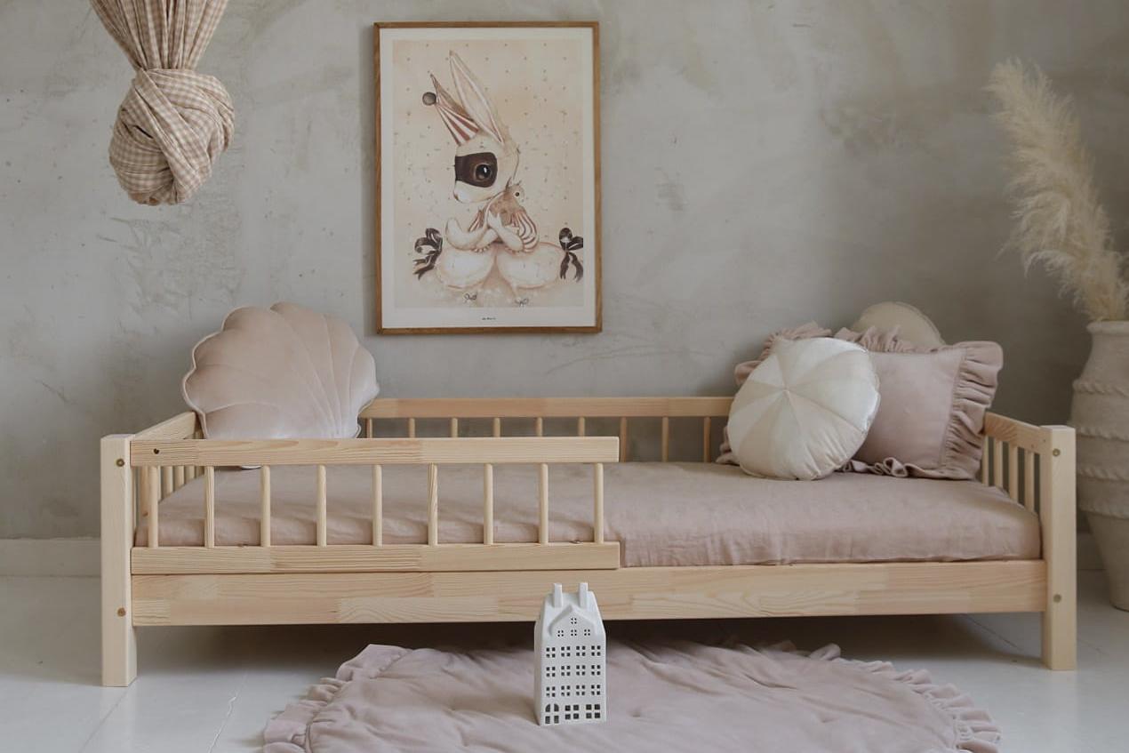 Dětské kvalitní postele ze dřeva - různé rozměry