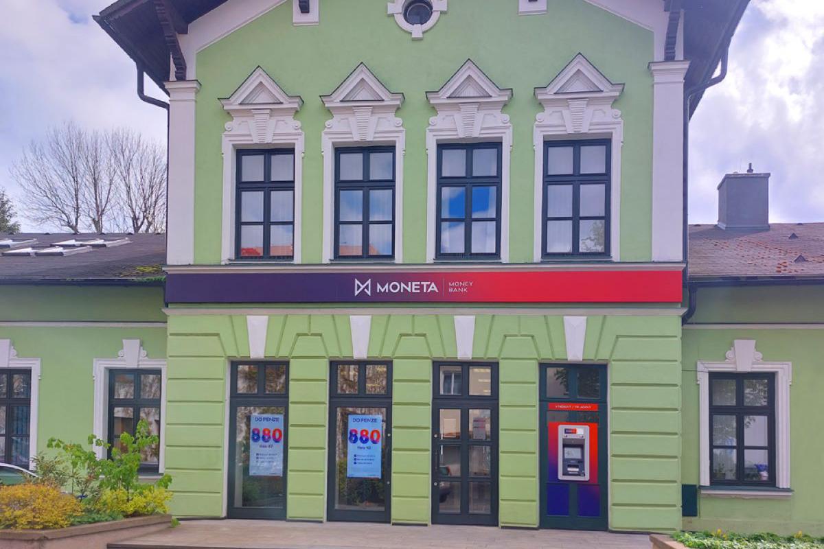Bankomat MONETA Money Bank vkladový