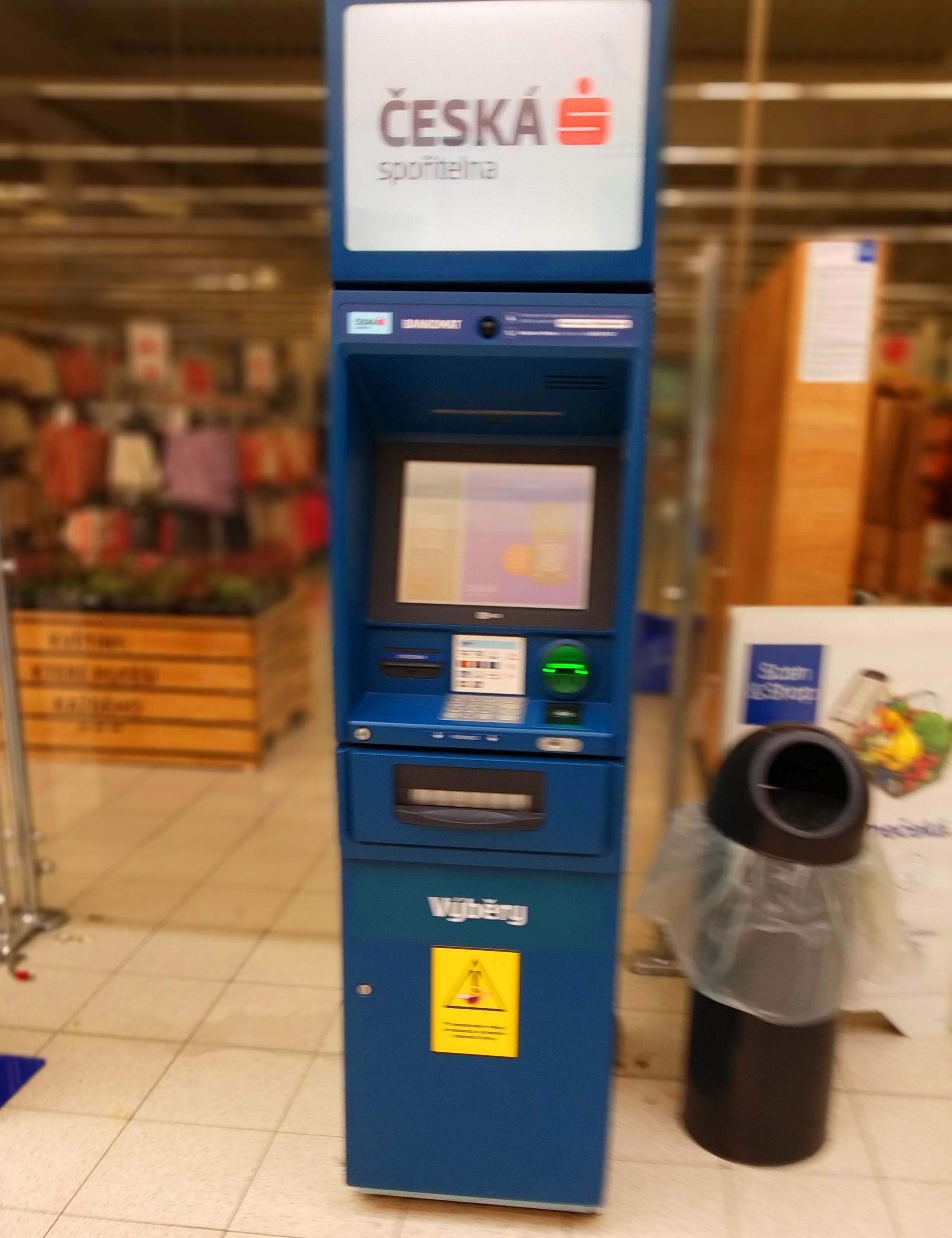 Bankomat České spořitelny foto 2