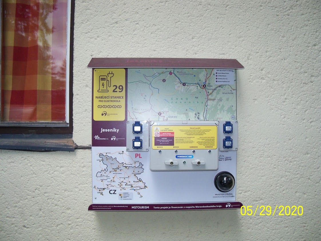 Nabíjecí stanice Chata a restaurace Na Zátiší