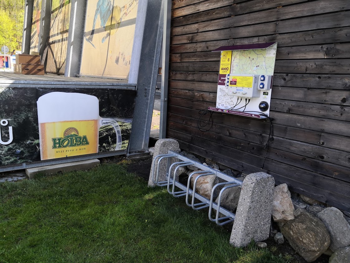 Nabíjecí stanice Areál Kouty