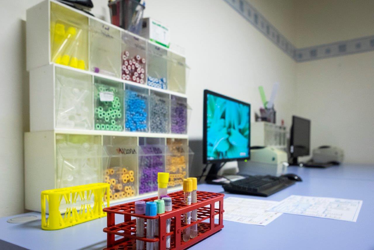 Centrální odběrová místnost - Nemocnice sv. Alžběty