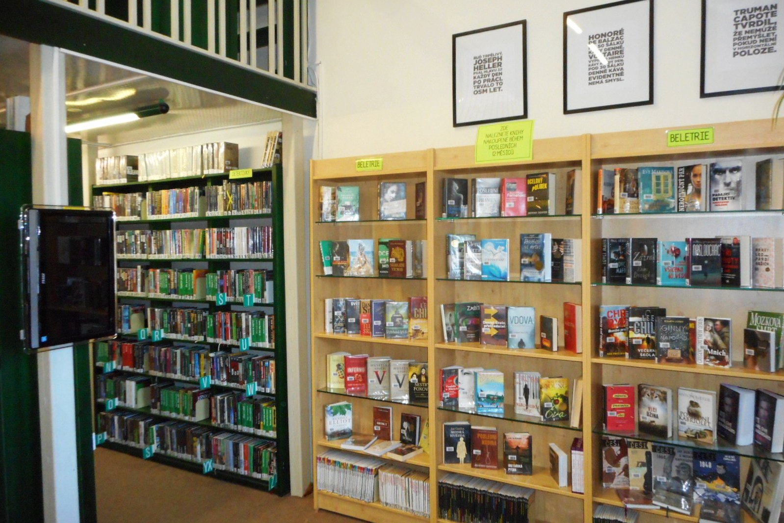 Městská knihovna v Milevsku foto 2