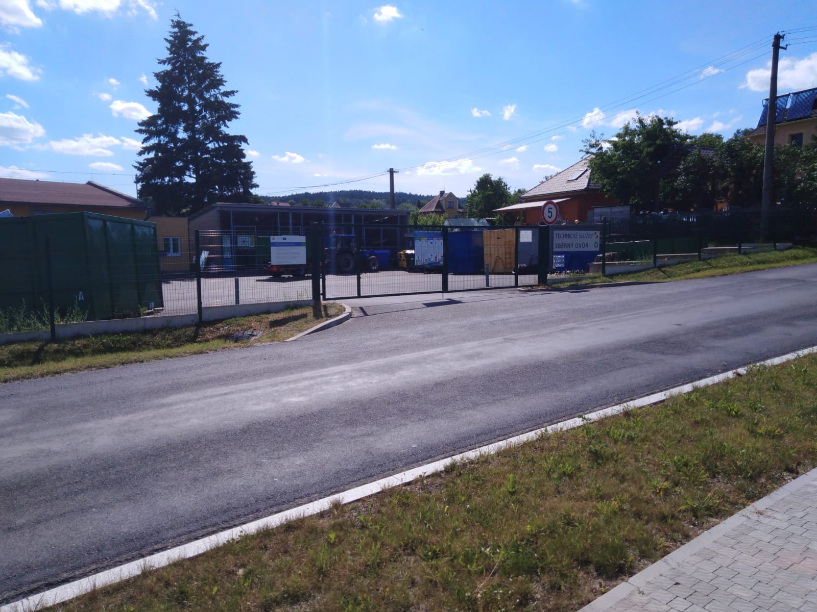 Město Plesná - Sběrný dvůr foto 2