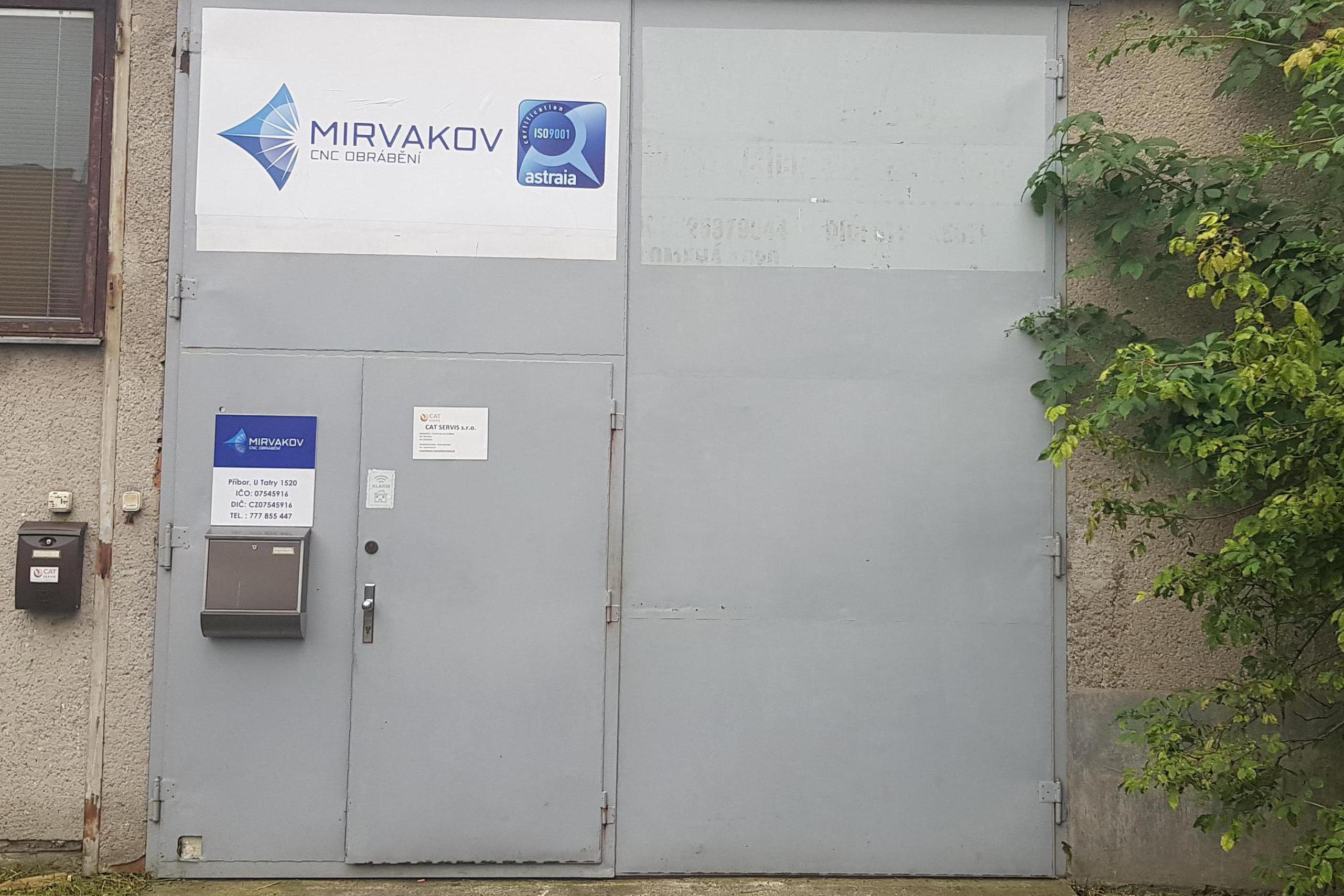 MIRVAKOV obrábění s.r.o.