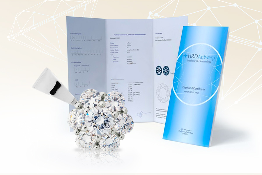 Diamantové přívěsky