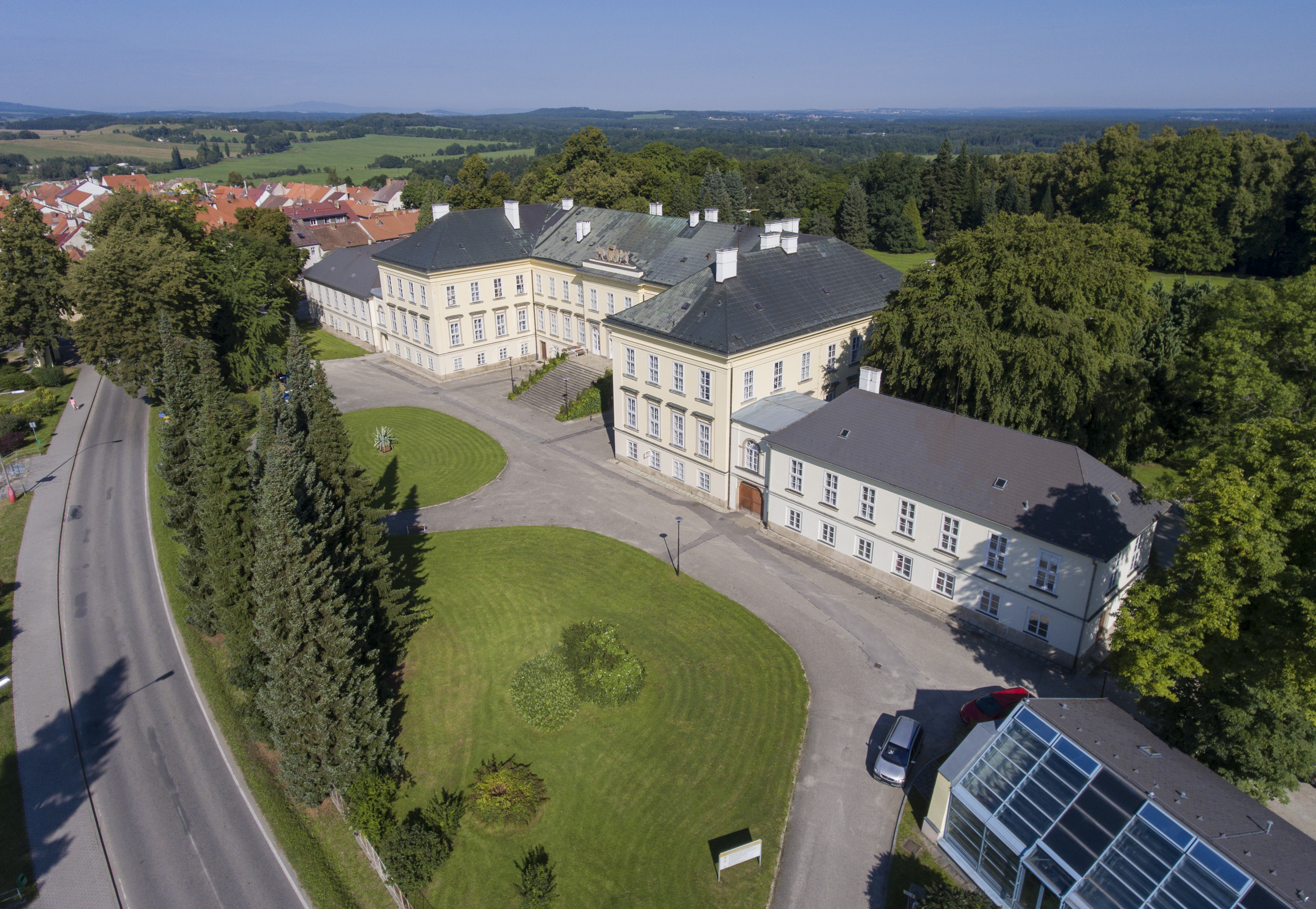 Ubytování na zámku v Nových Hradech foto 6