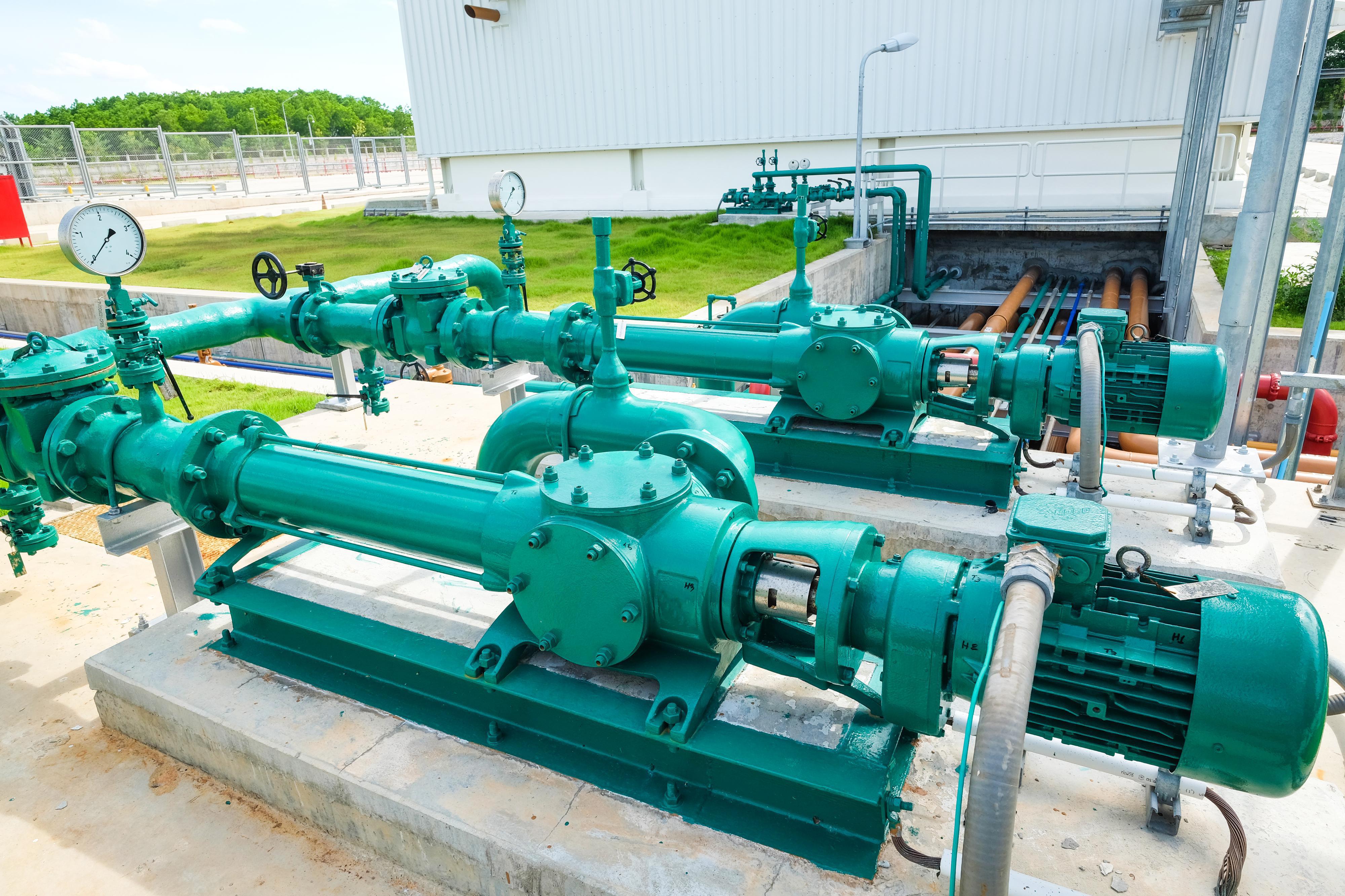 Vřetenová čerpadla - transport různých tekutin.