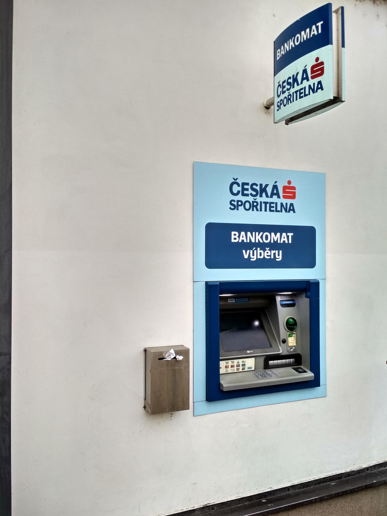 Bankomat České spořitelny foto 3