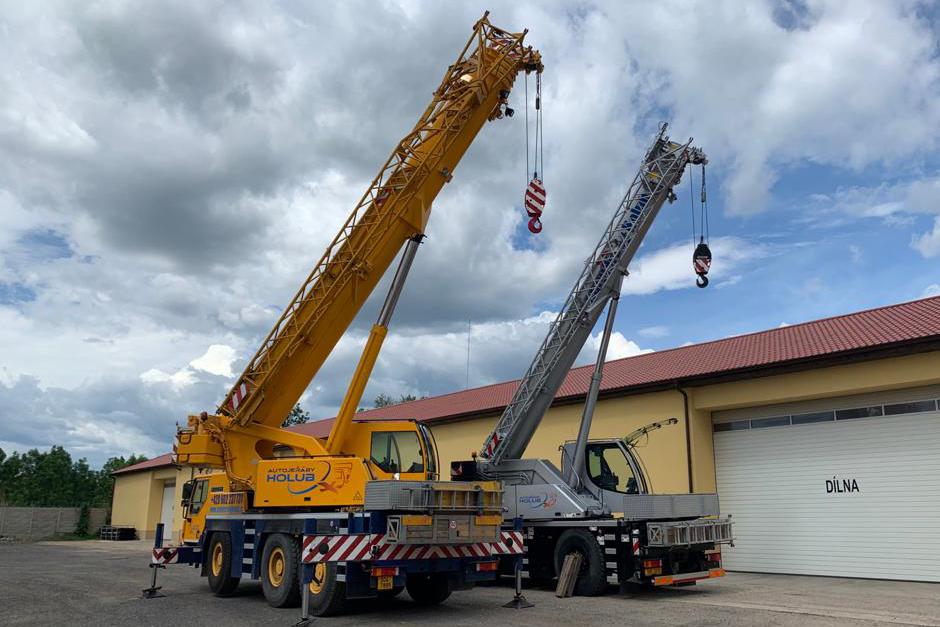 Pronájem Autojeřábu