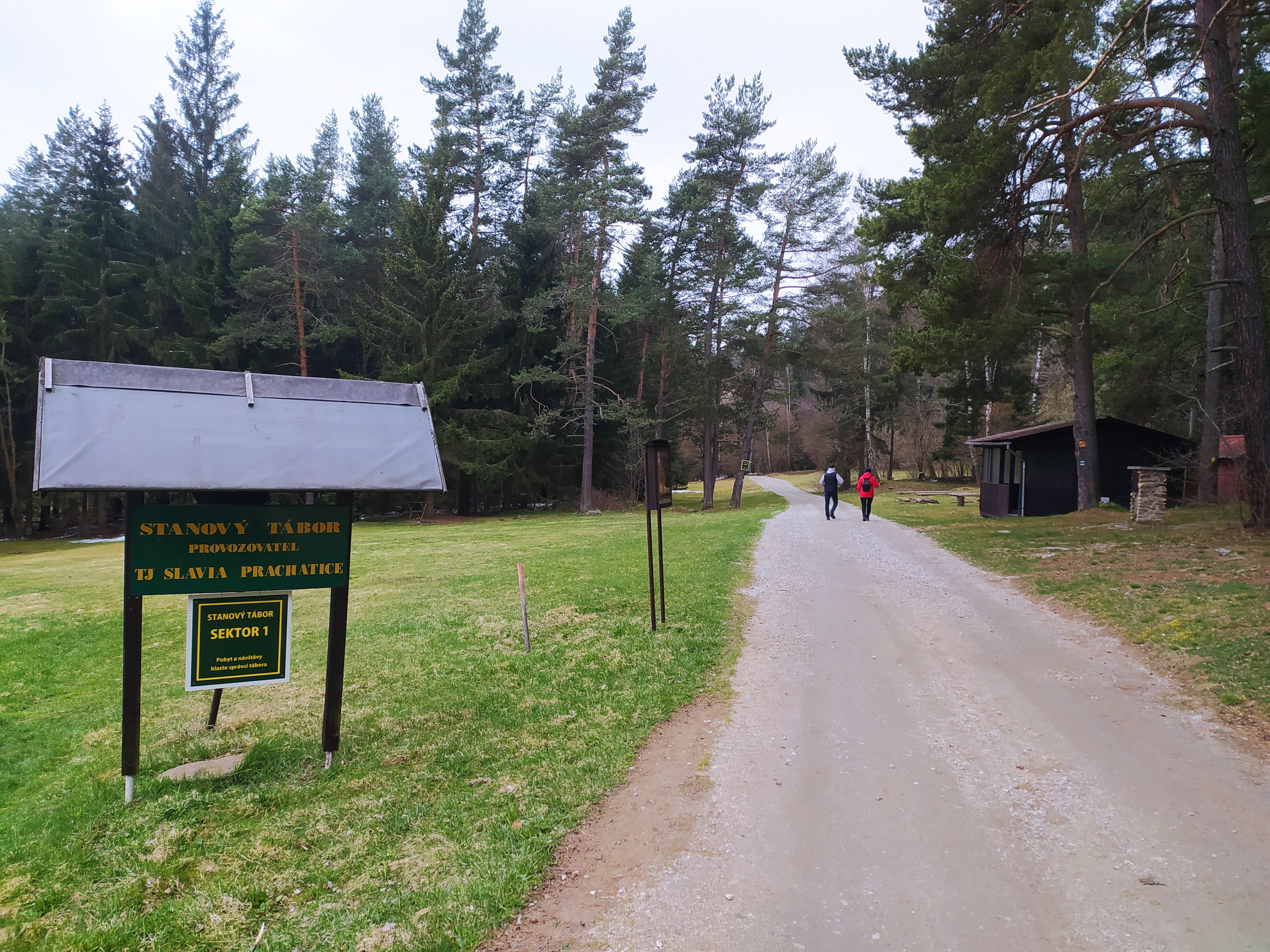 Stanový tábor Křišťanovický rybník