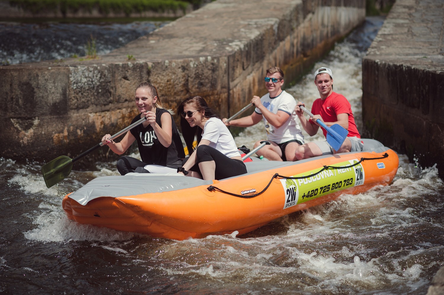 2W sports půjčovna raftů, kanoí a paddleboardů foto 3