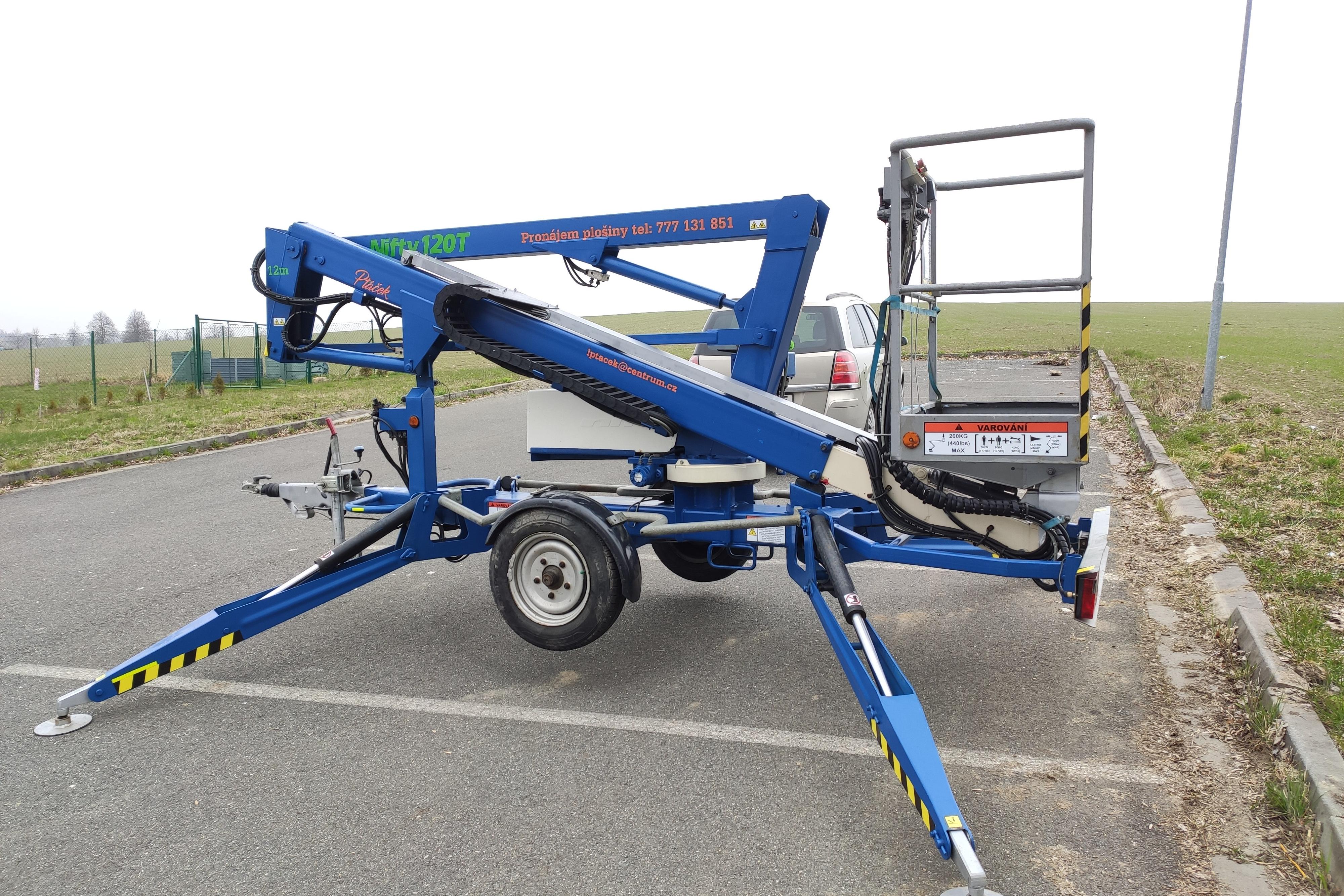 Pronájem montážních plošin - Ptáček