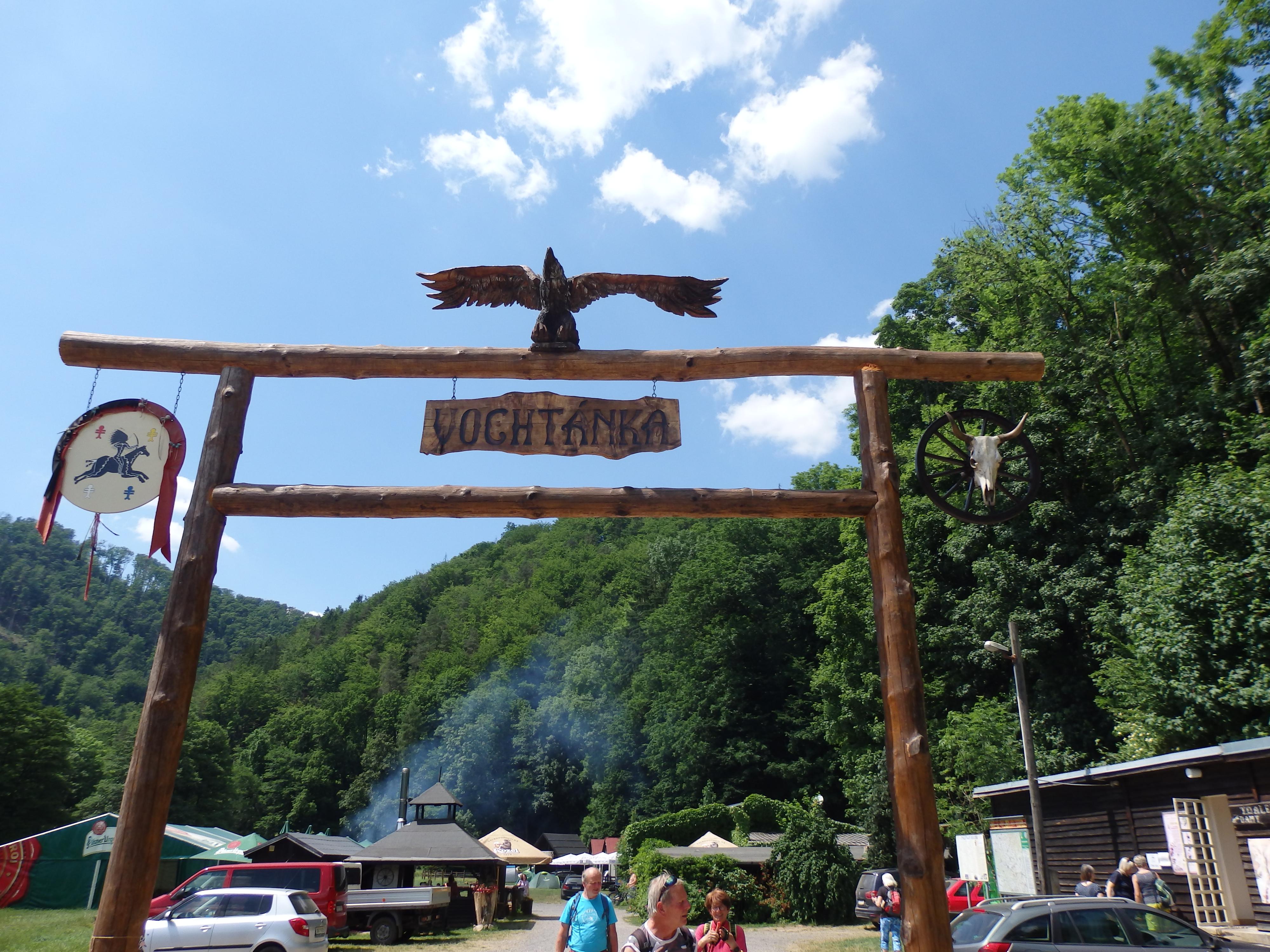 Restaurace kempu Western Vochtánka foto 5