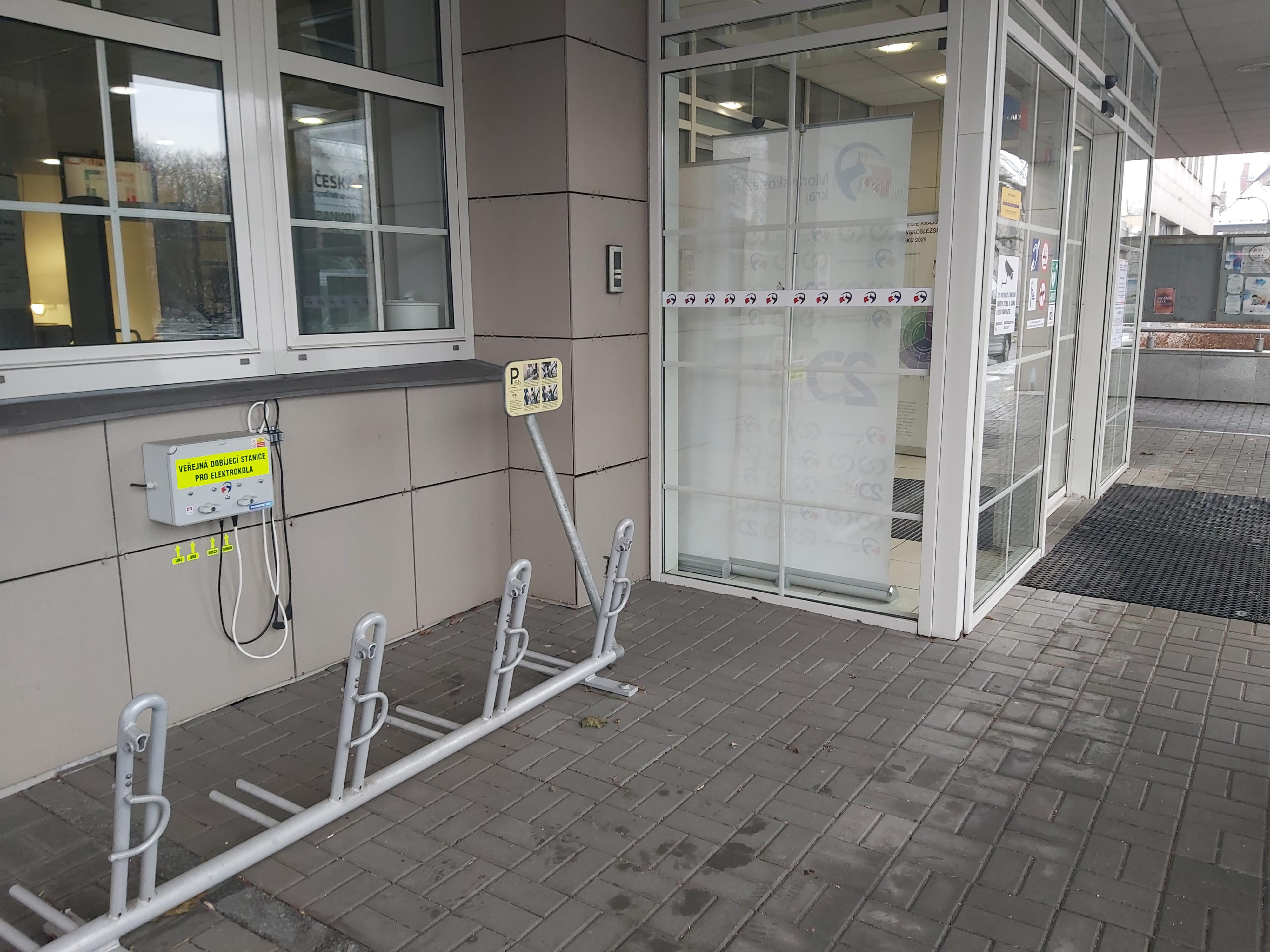 Nabíjecí stanice Krajský úřad Moravskoslezského kraje