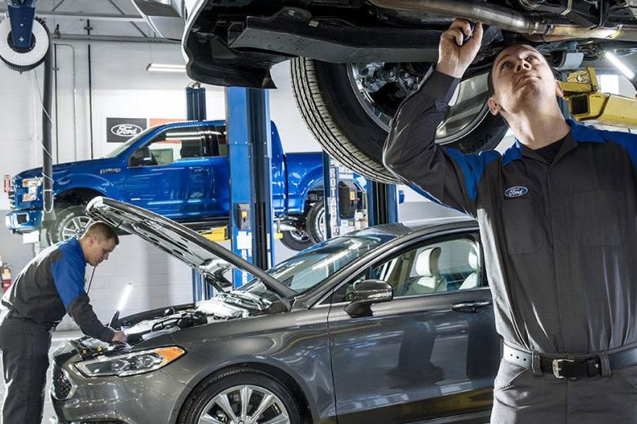 Objednávka servisu vozu FORD