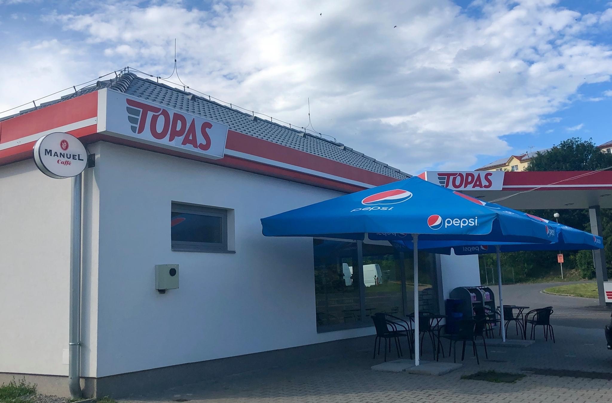 Čerpací stanice TOPAS