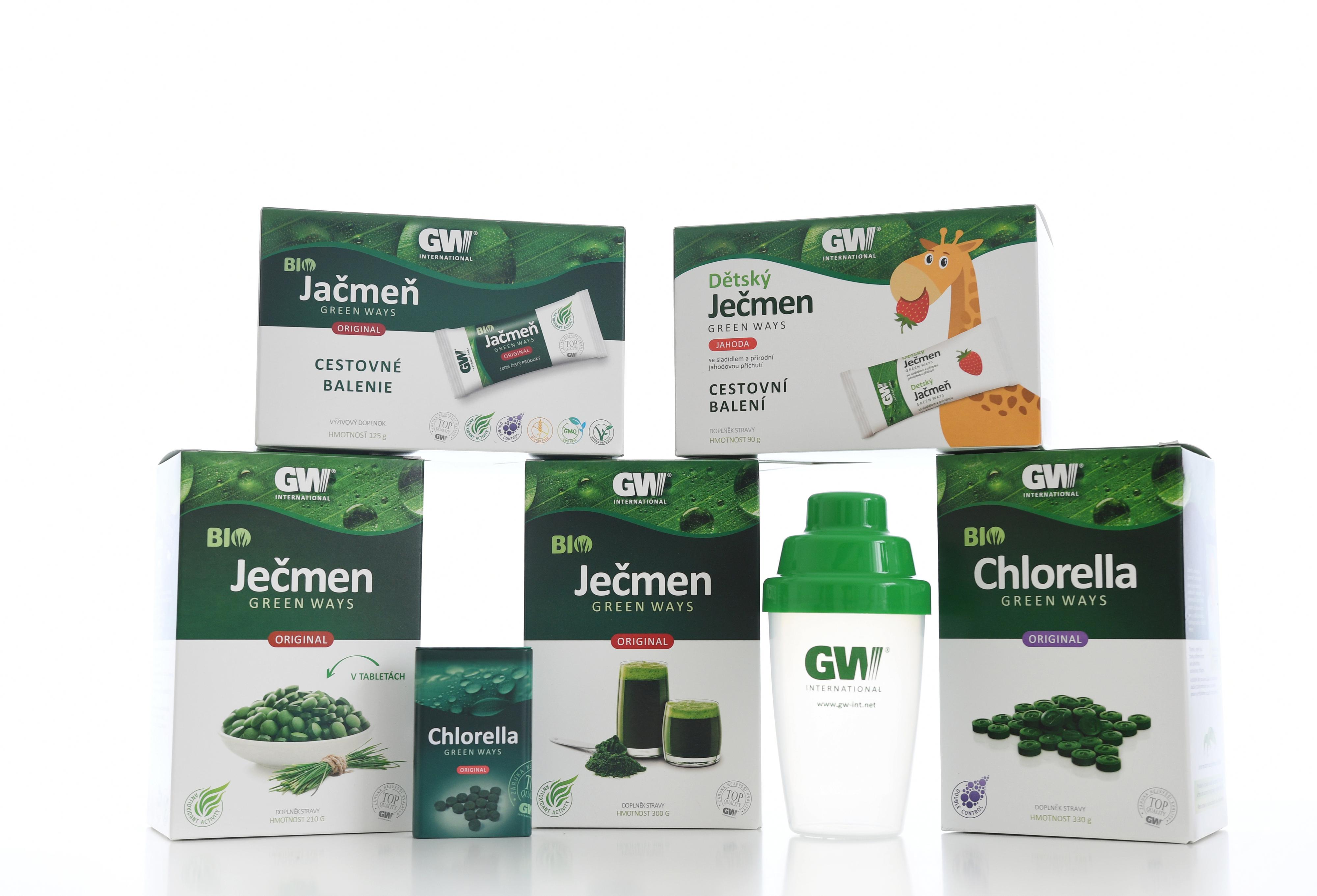 Ječmen a Chlorella Green Ways foto 2