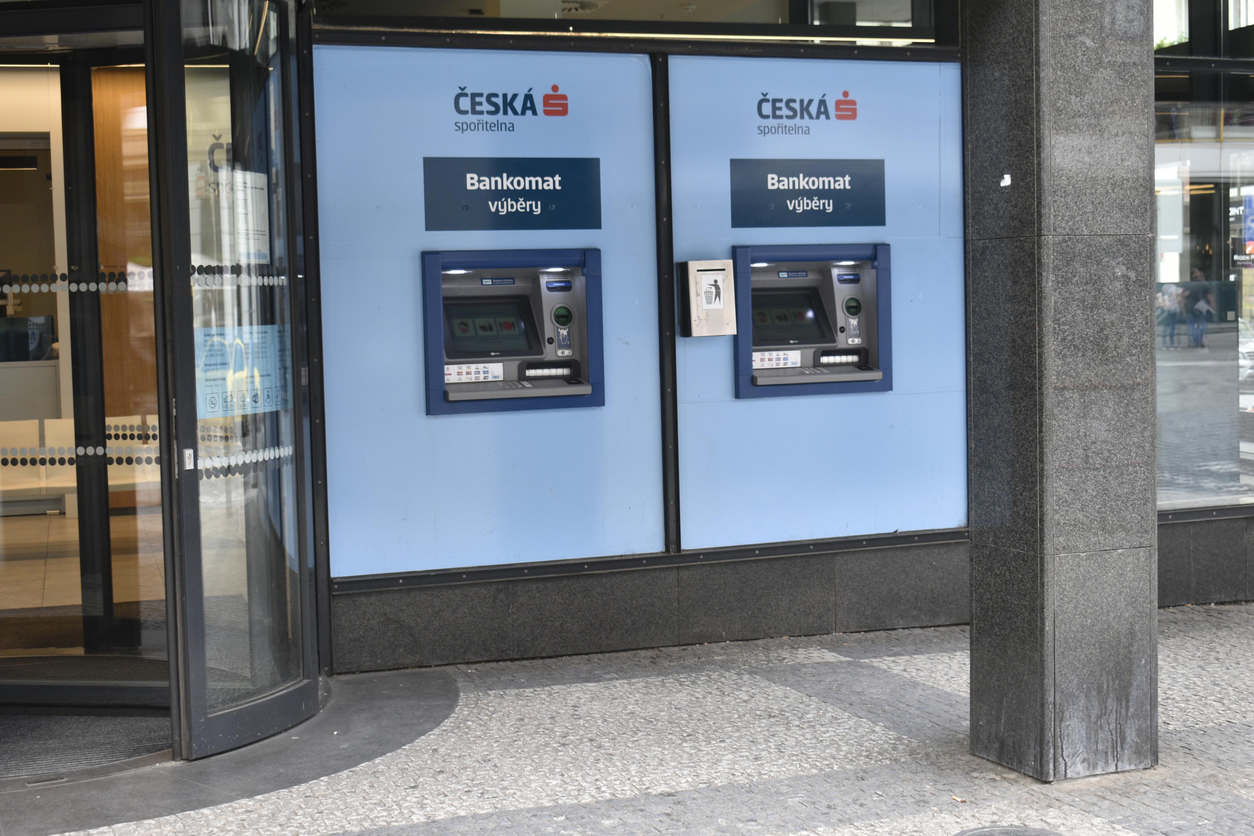 Bankomat České spořitelny