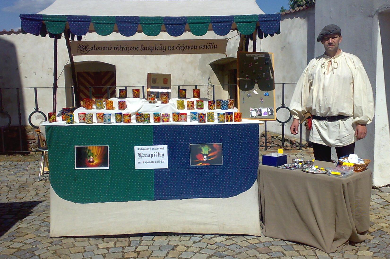 Vitrailové lampičky, Milan Nejedlý