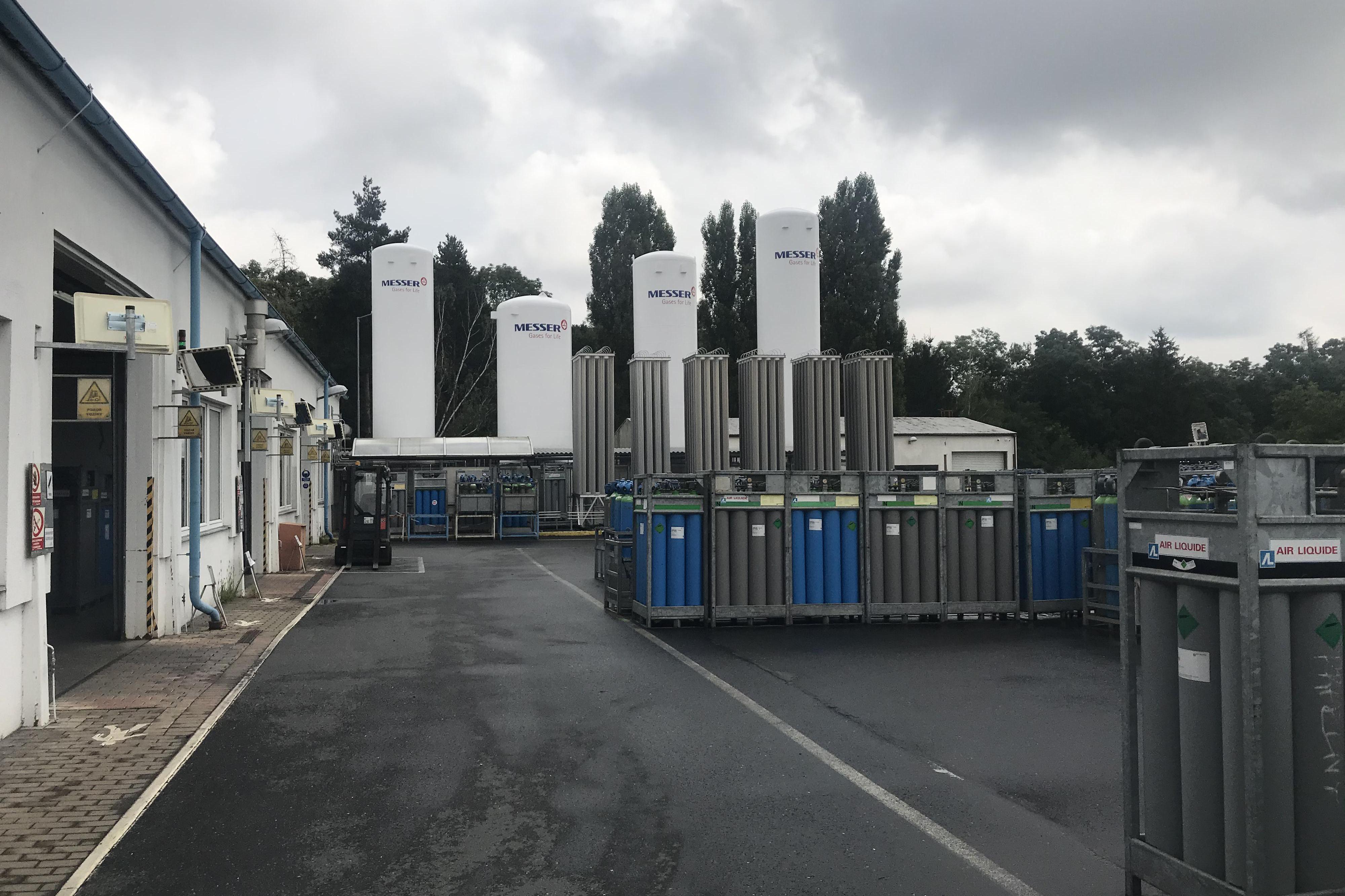 Messer Technogas s.r.o. (plnírna technických plynů)