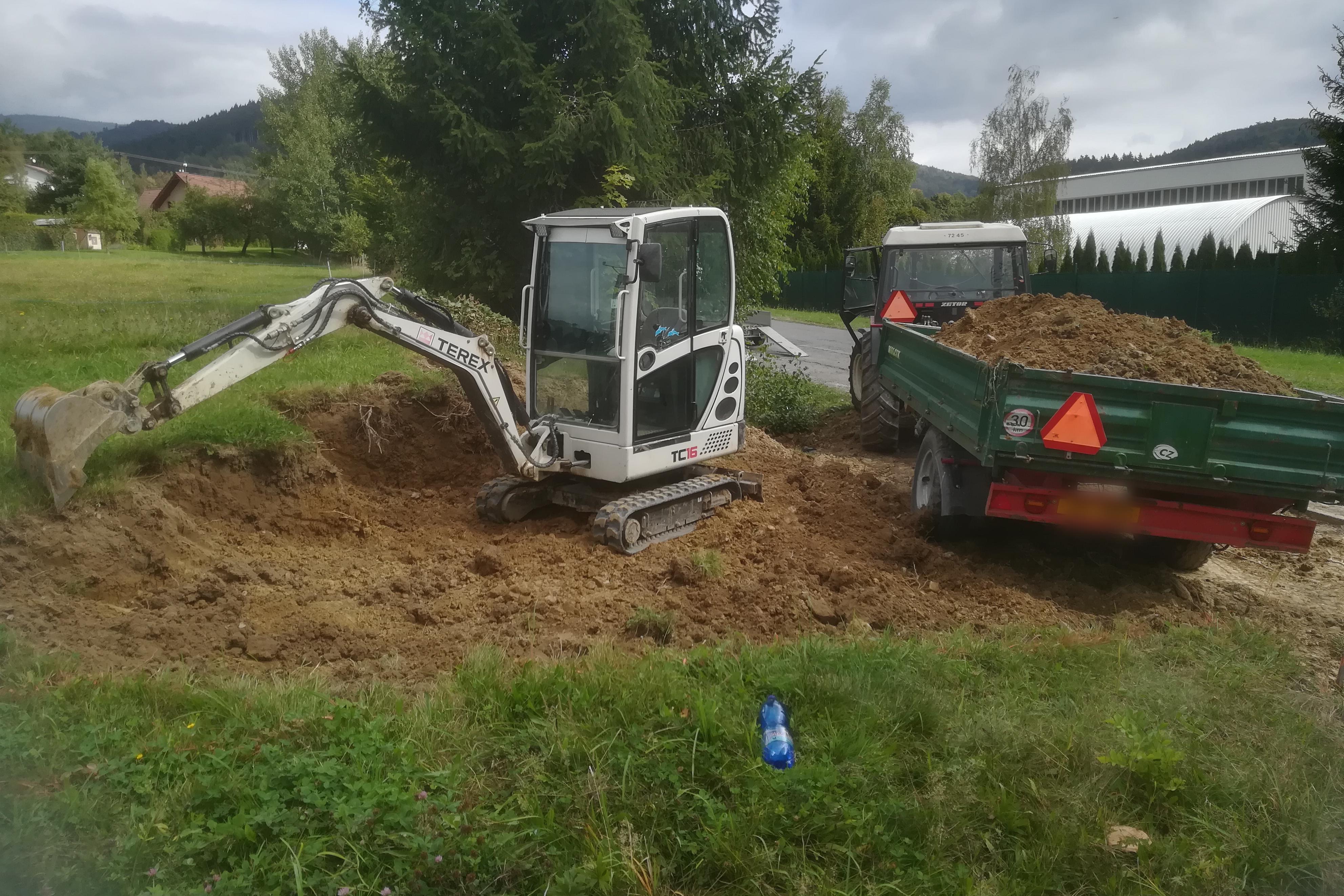 Miroslav  Martyčák - výkopové práce