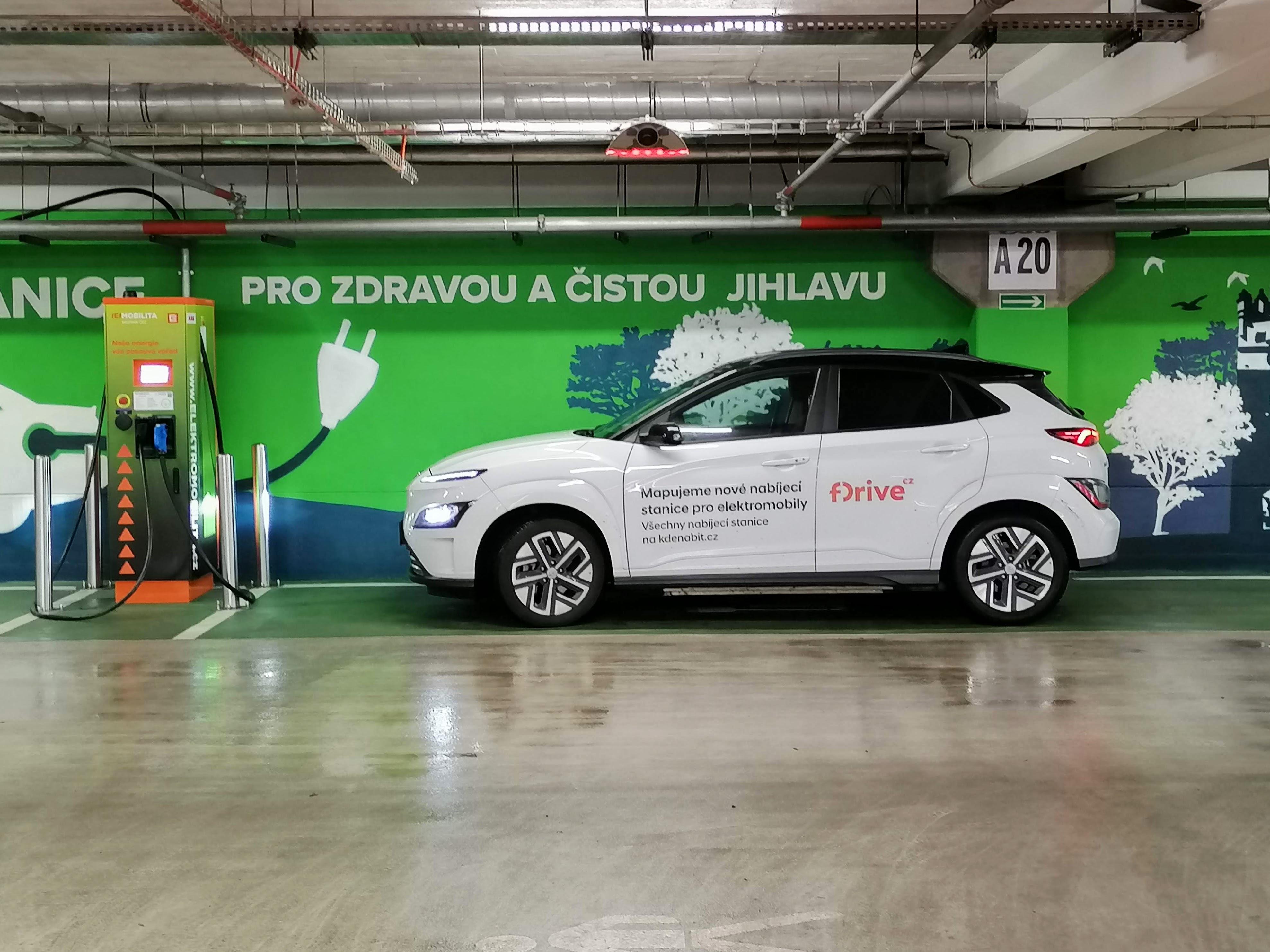 Nabíjecí stanice ČEZ