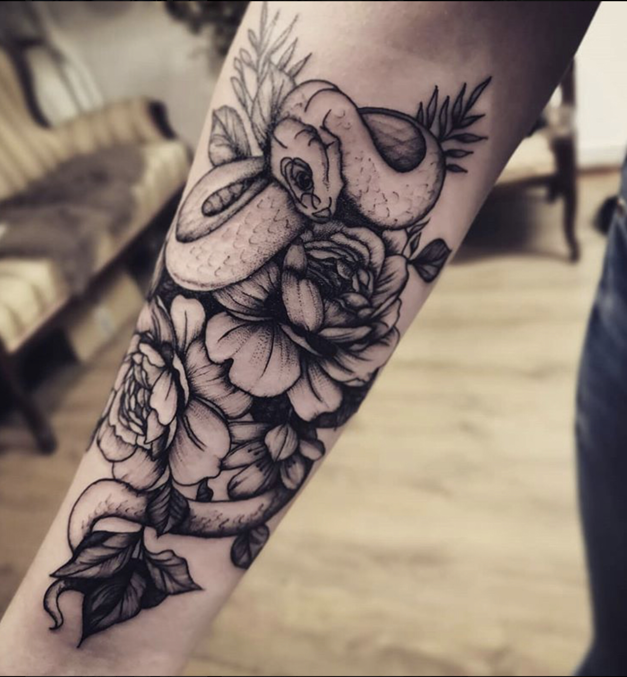 Palm tattoo foto 5