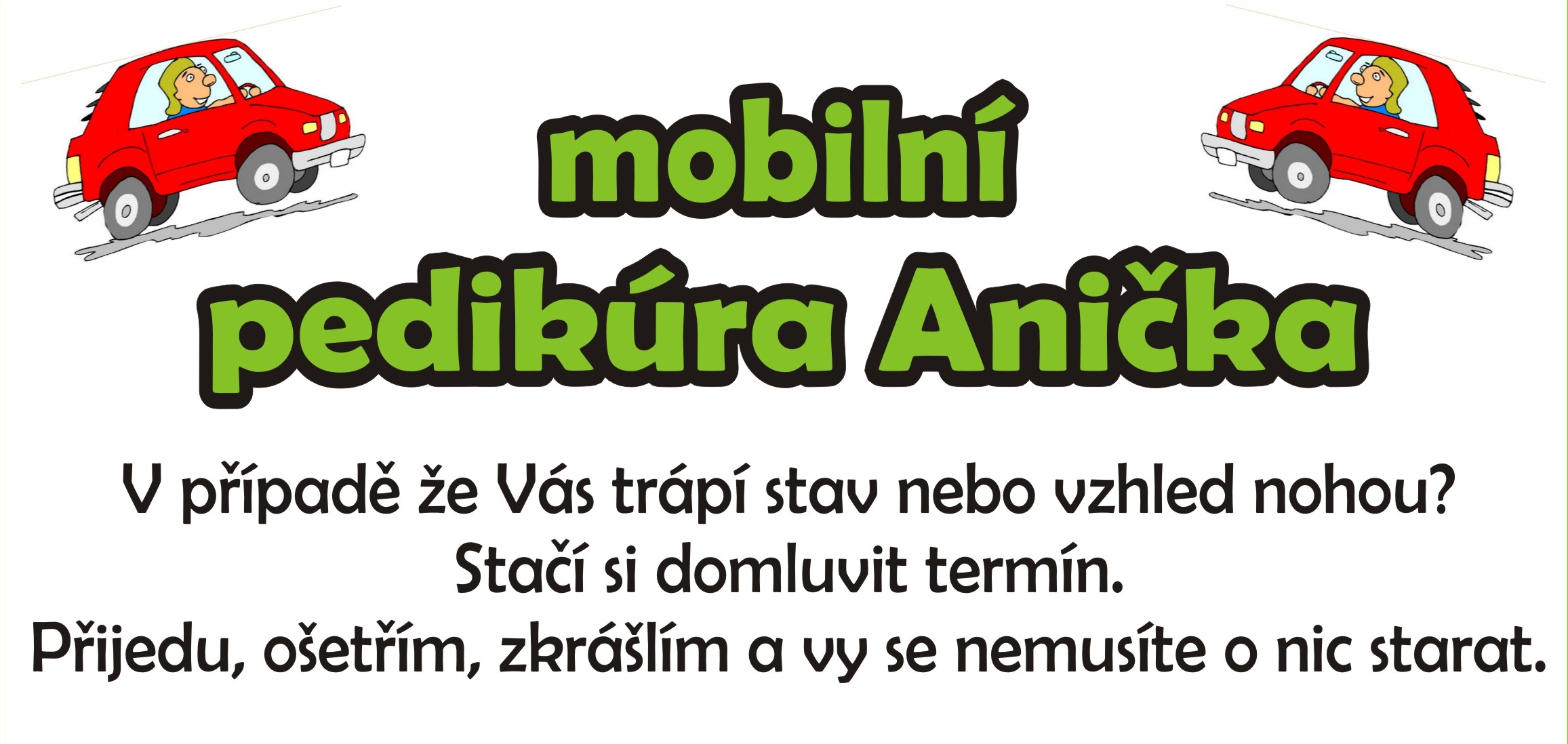 Mobilní pedikúra Anička foto 1