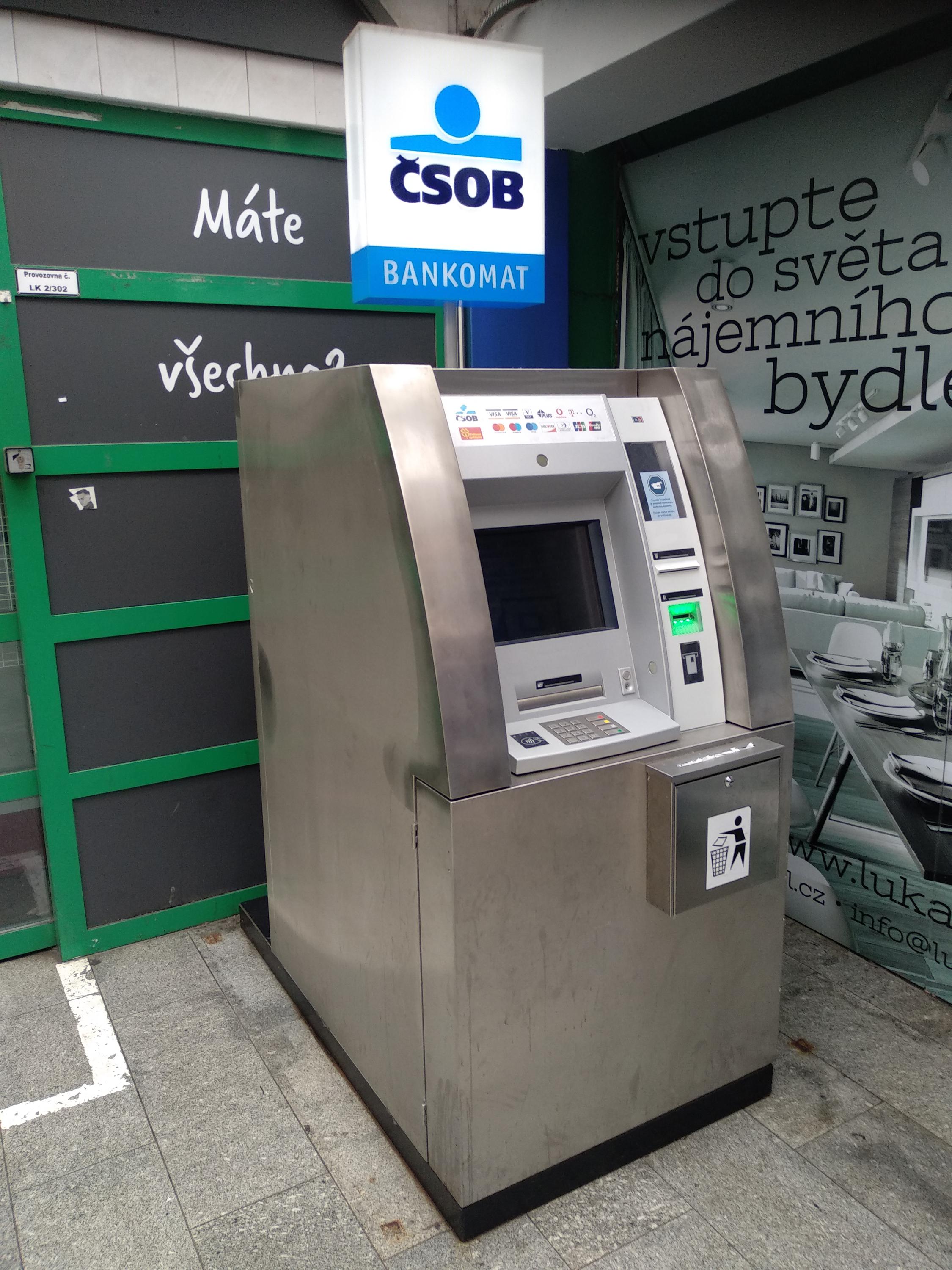 Bankomat ČSOB foto 2