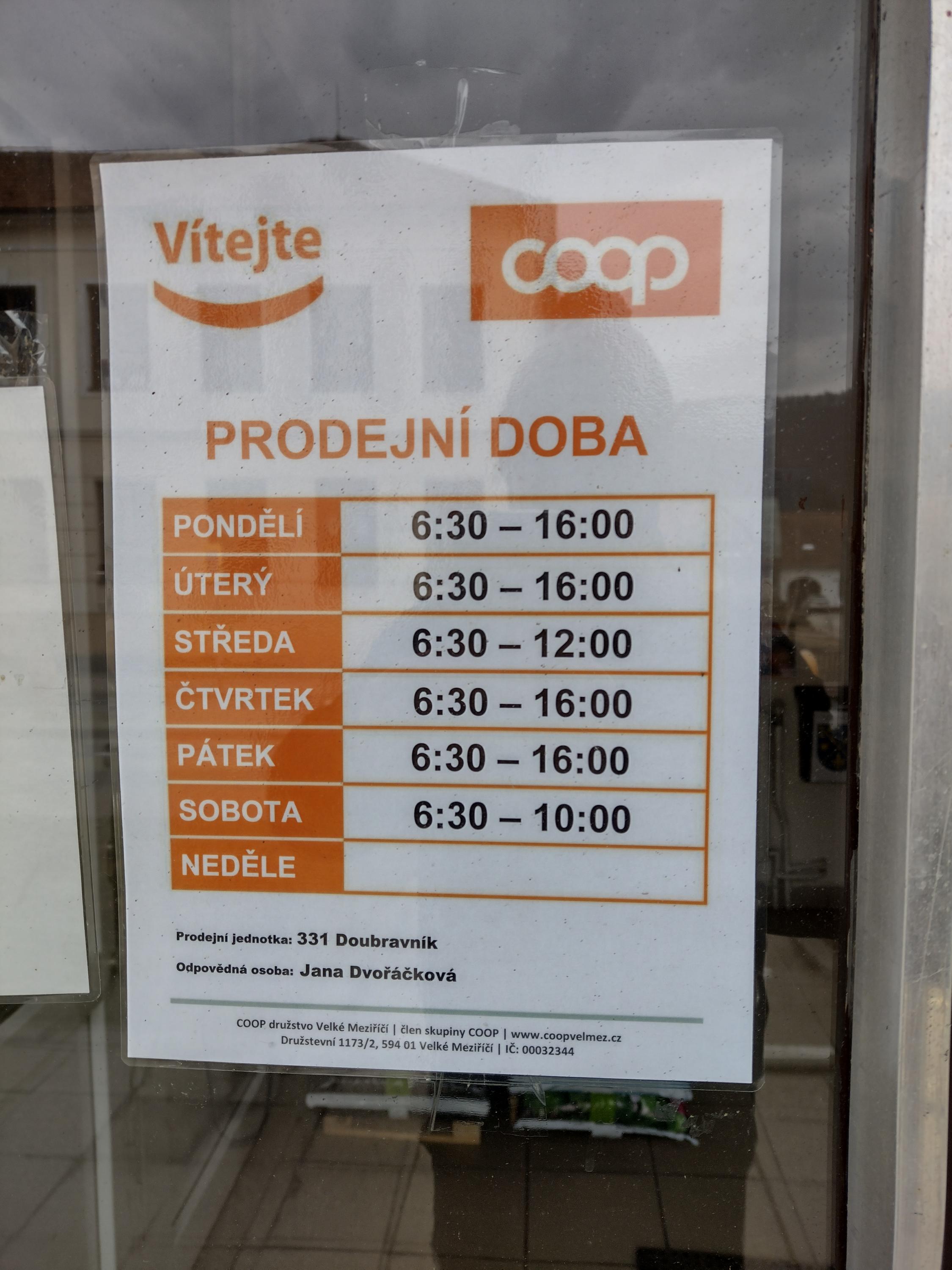 COOP družstvo Velké Meziříčí foto 2