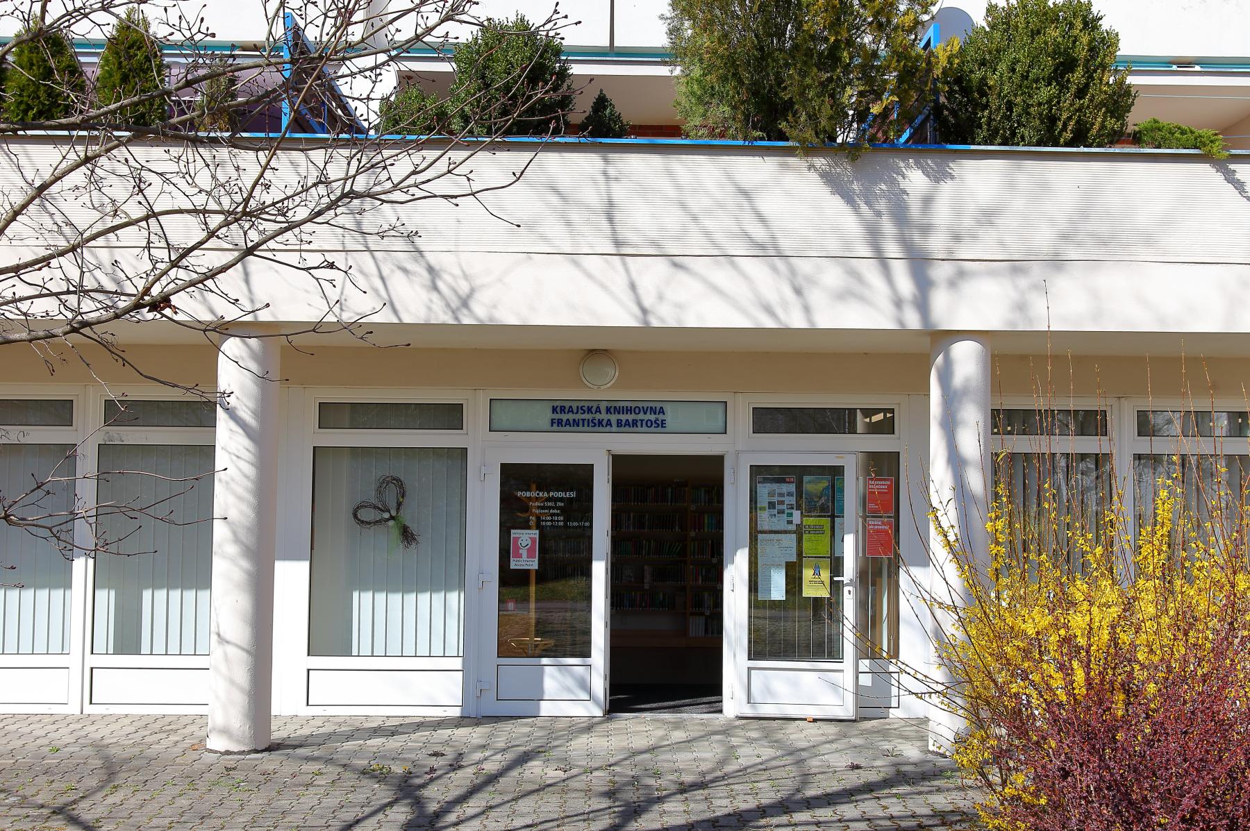 Knihovna Podlesí, pobočka Krajské knihovny Františka Bartoše ve Zlíně