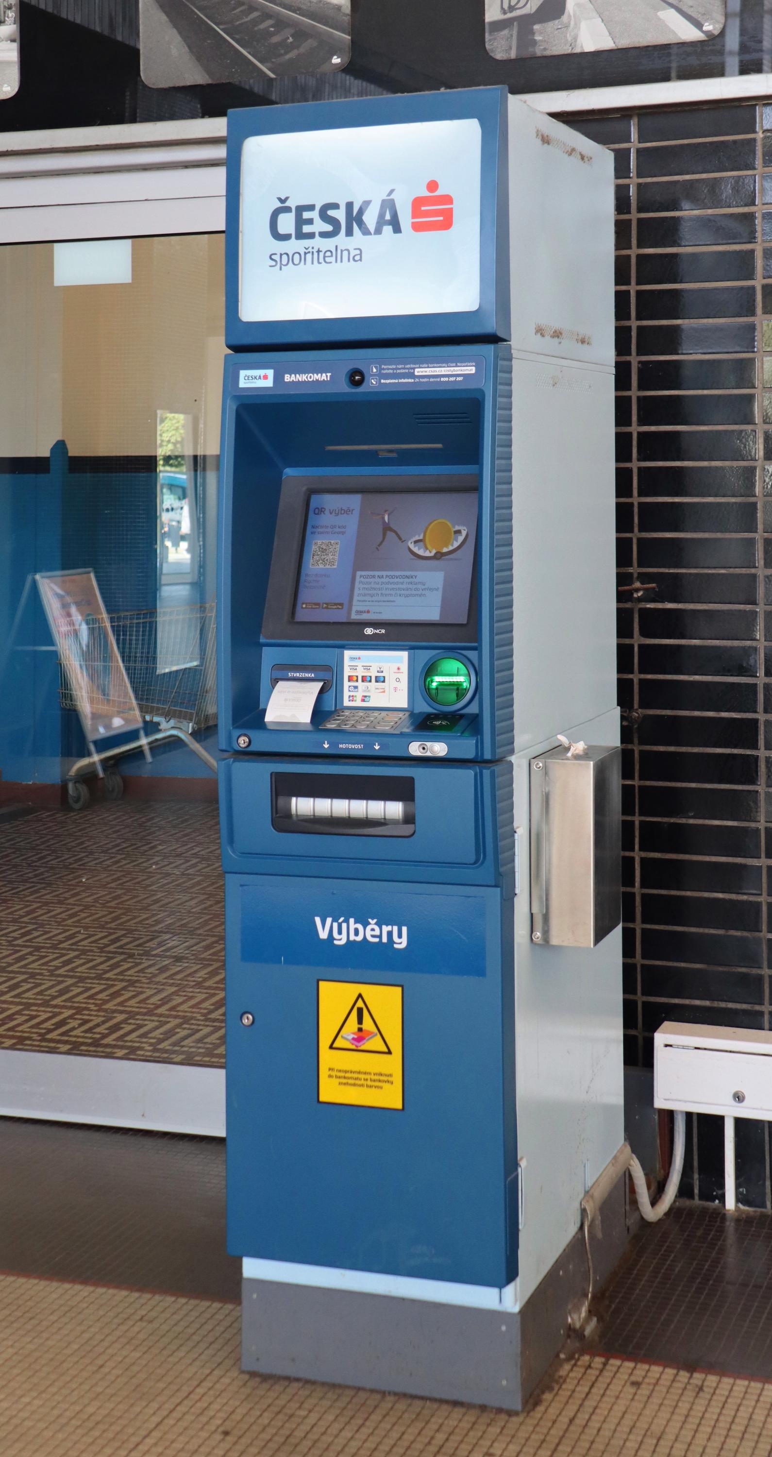 Bankomat České spořitelny foto 3