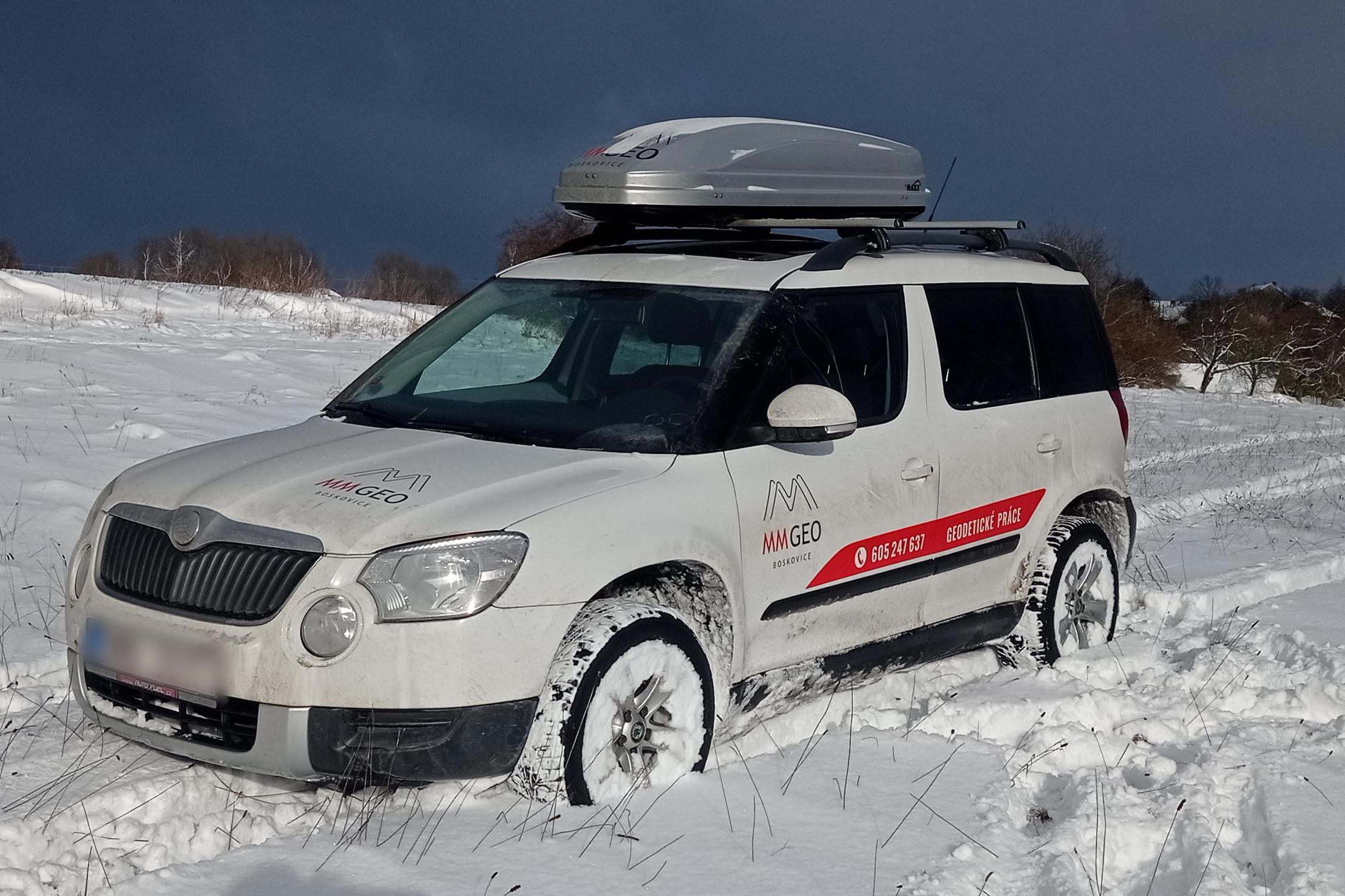 Michal Meluzín - geodetické práce