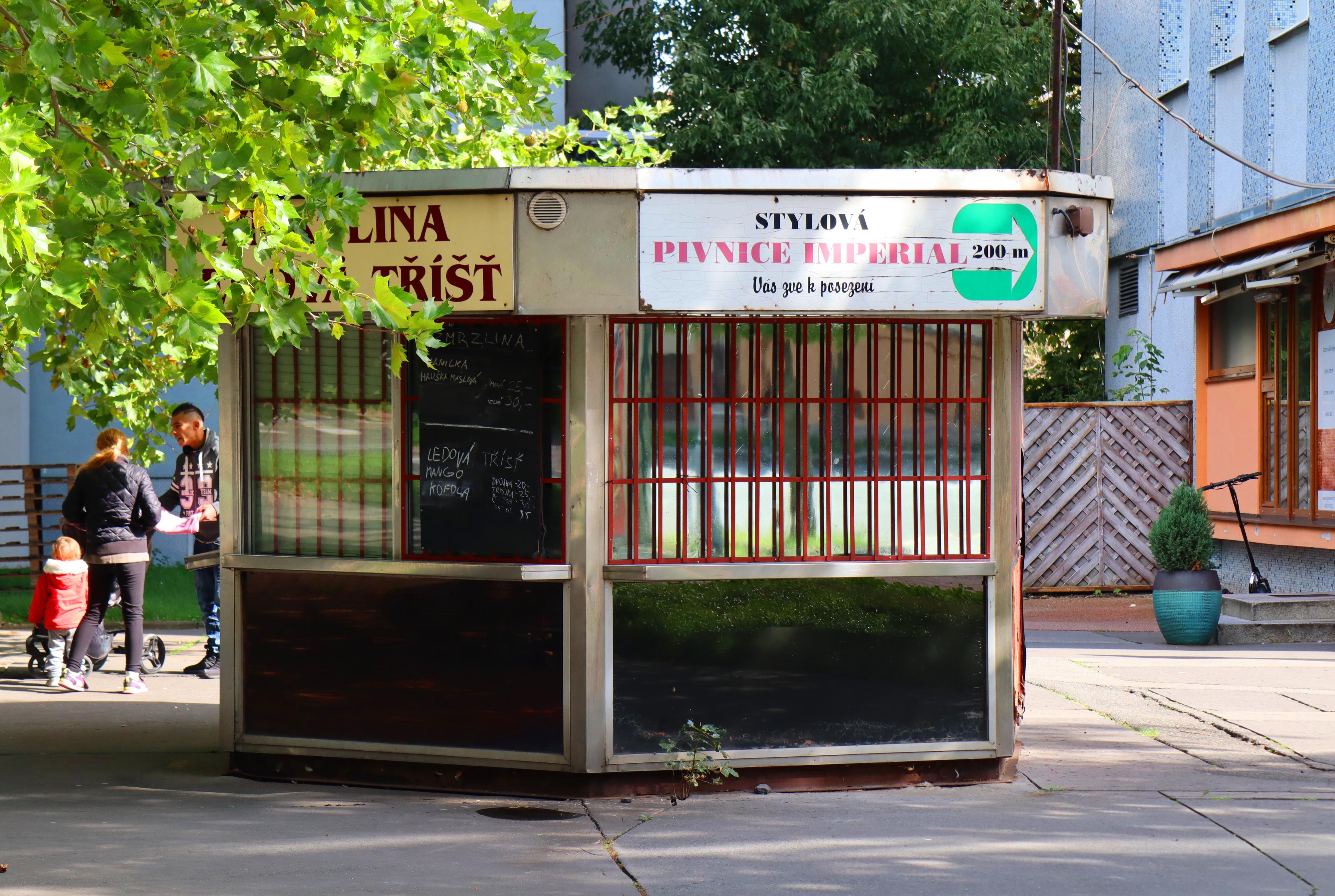 Zmrzlinový stánek Palackého třída foto 2