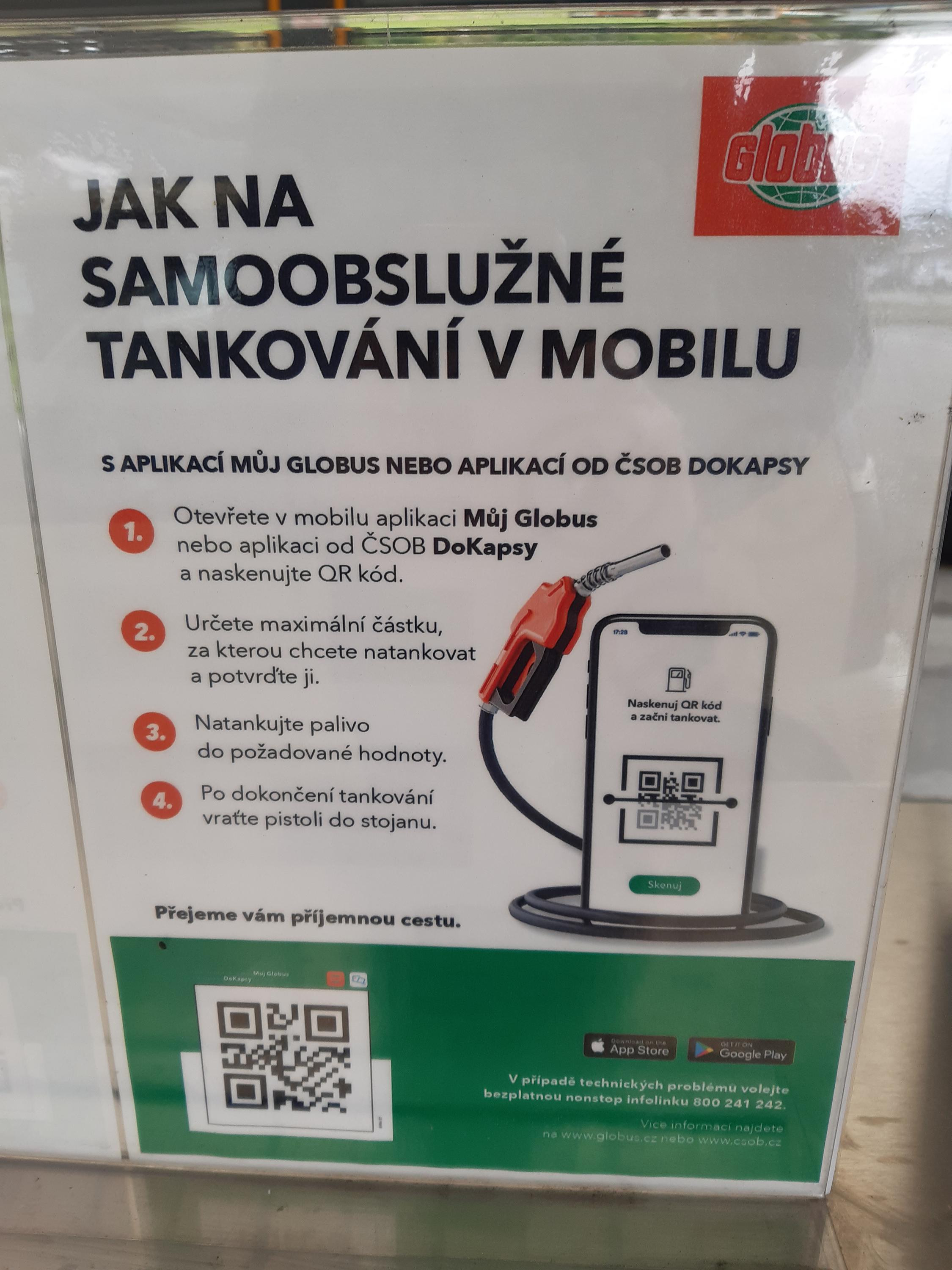 Čerpací stanice Globus foto 3