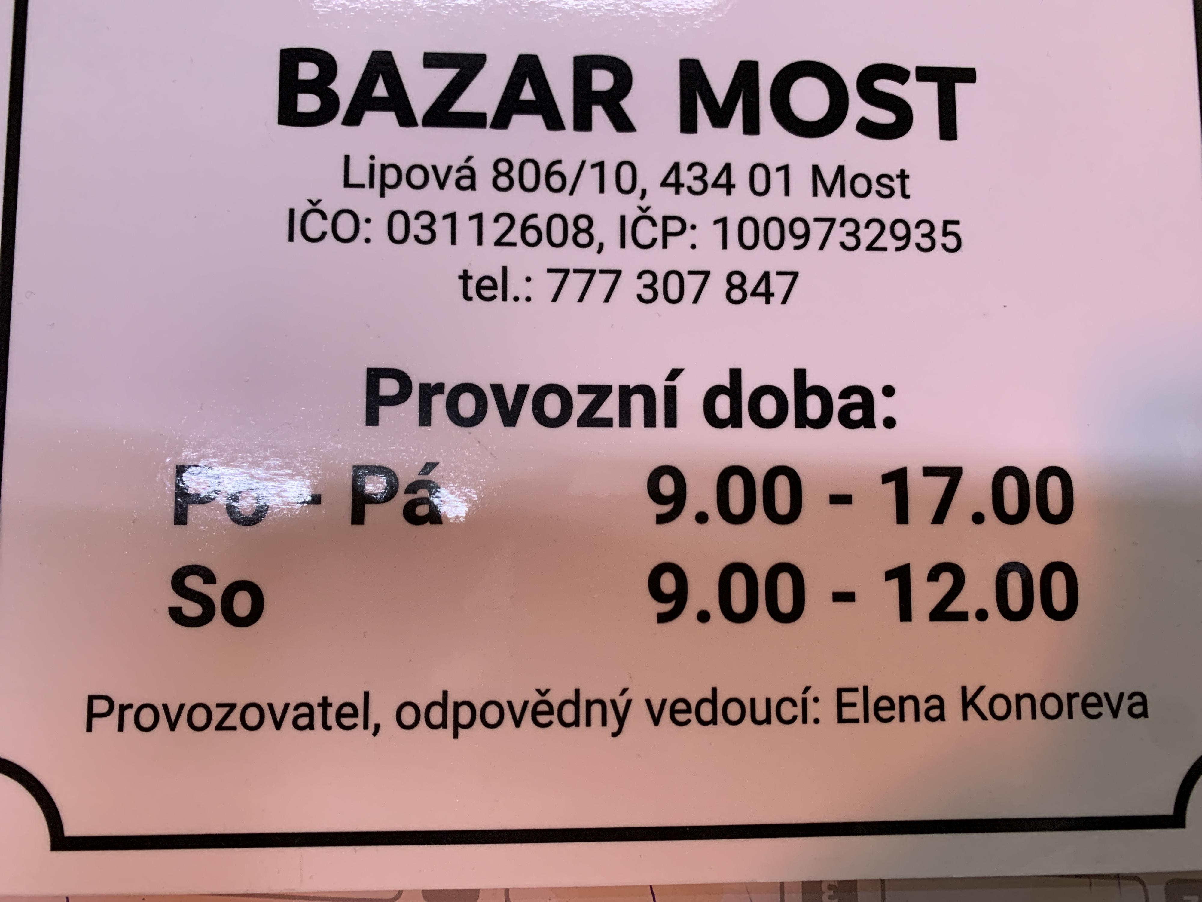 Bazar Most foto 3