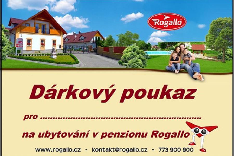 Dárkový poukaz na ubytování v Penzionu Rogallo