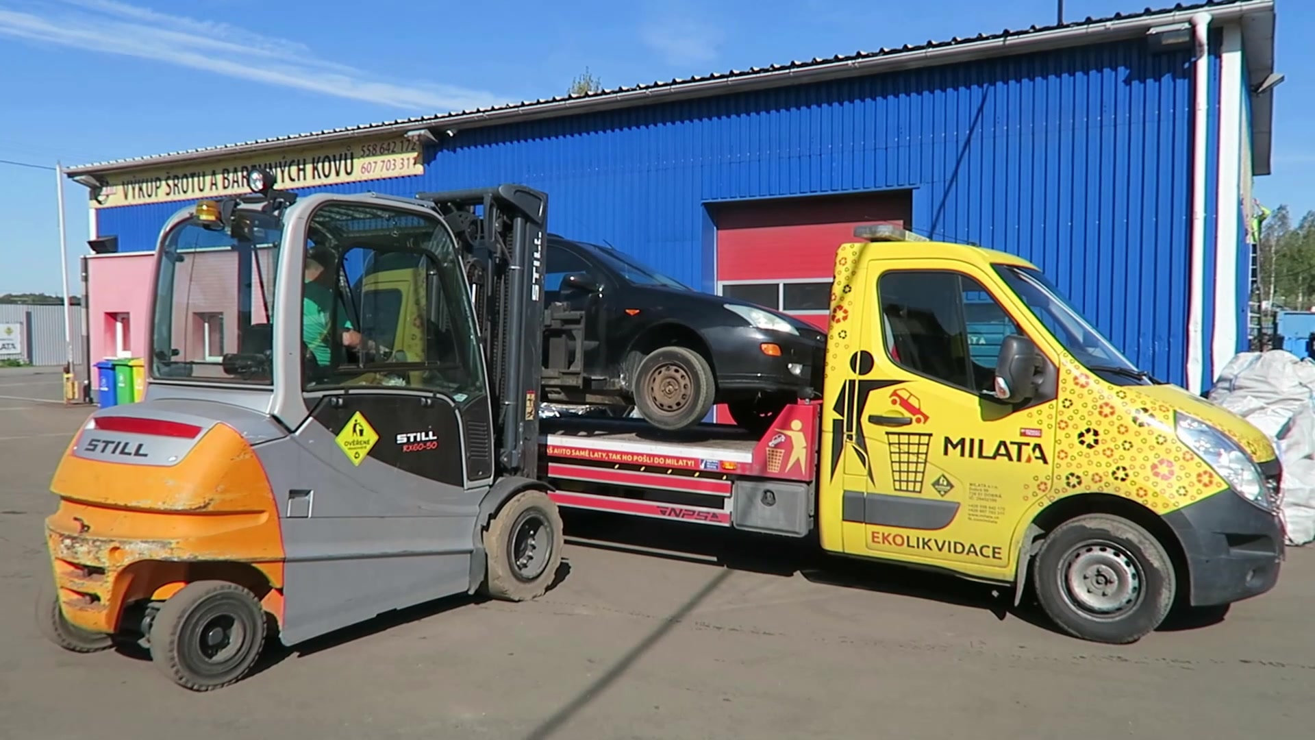 AUTOVRAKOVIŠTĚ MILATA foto 2 (náhled videa)